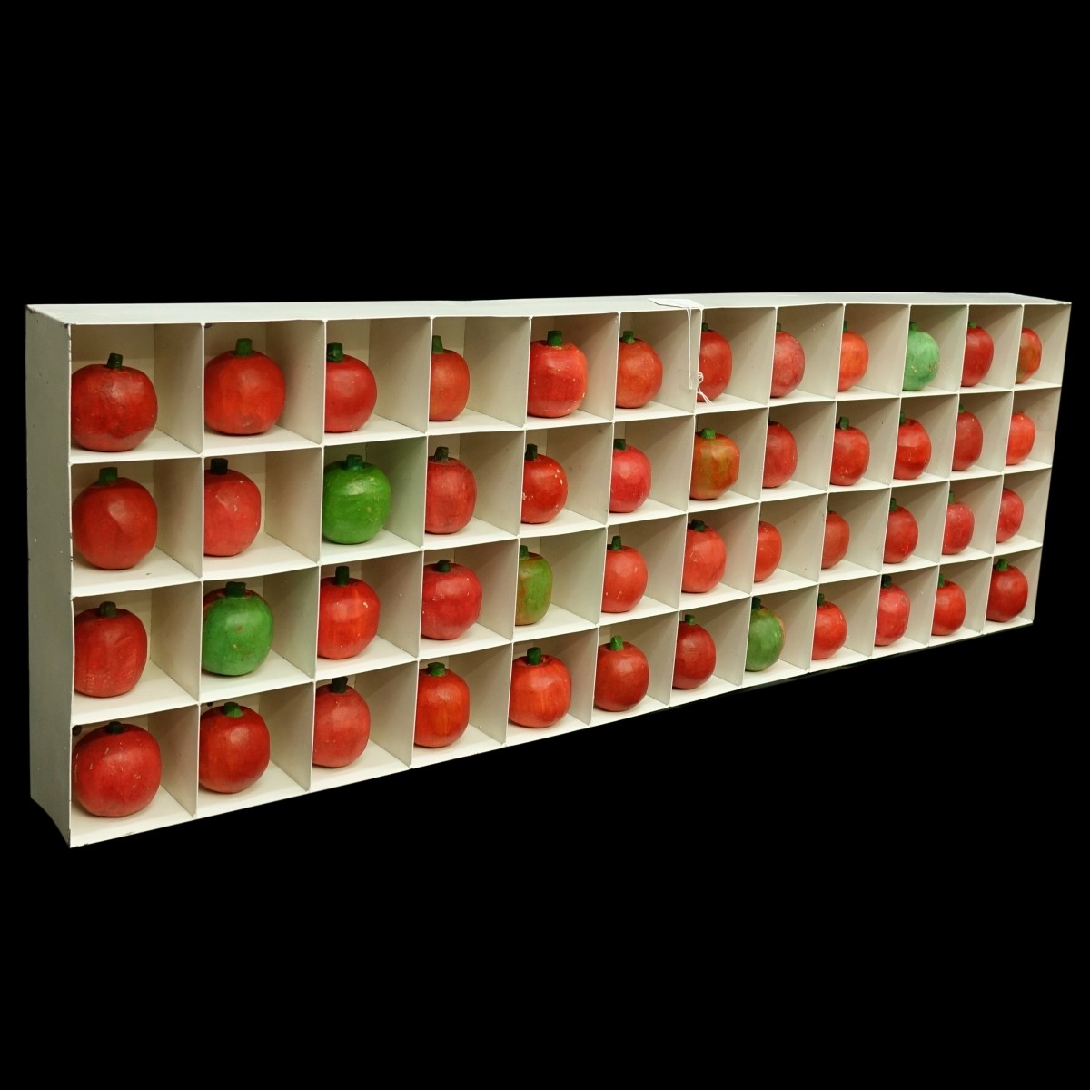 Apple Fruit Abstract Metal Sculpture