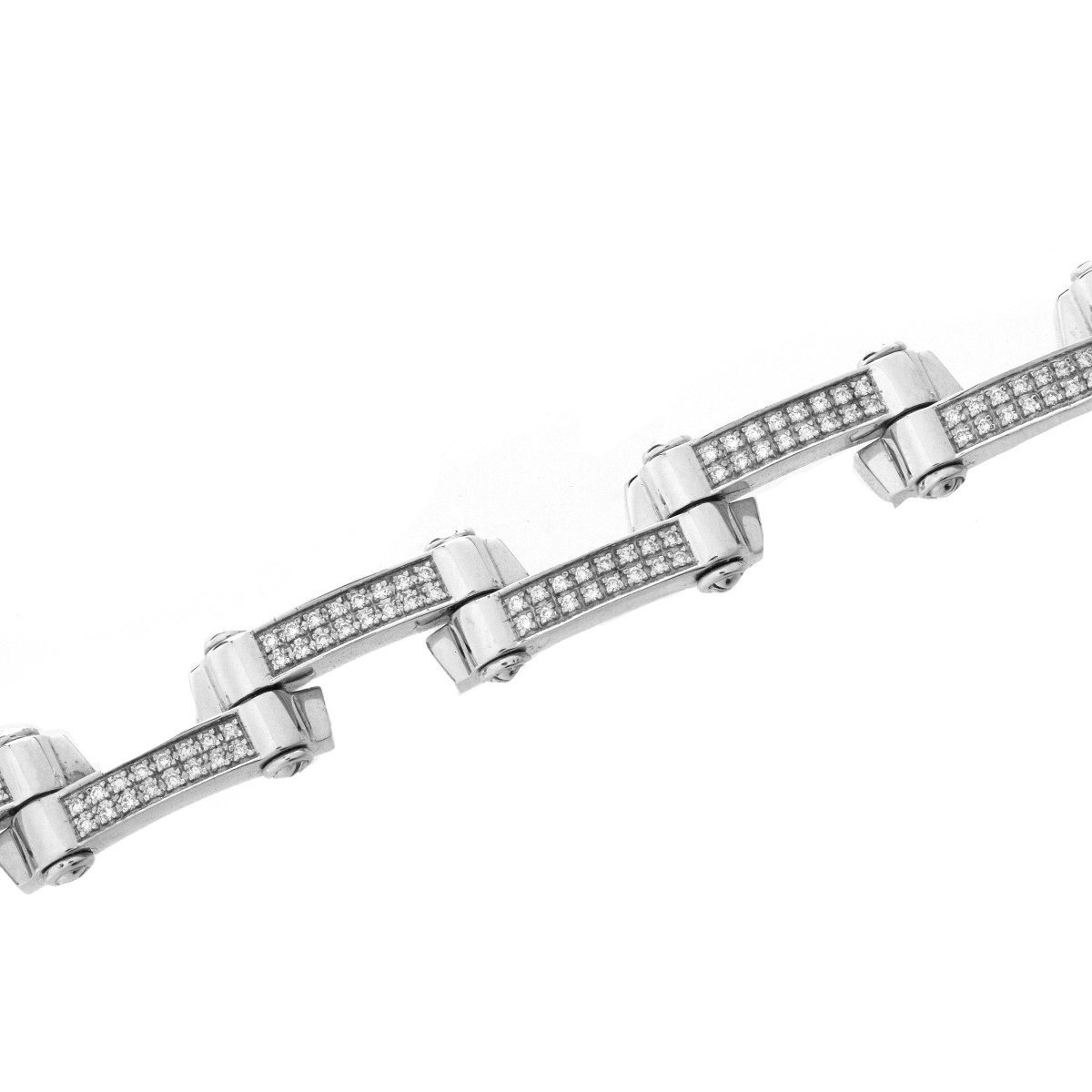 Charriol Diamond and 18K Bracelet