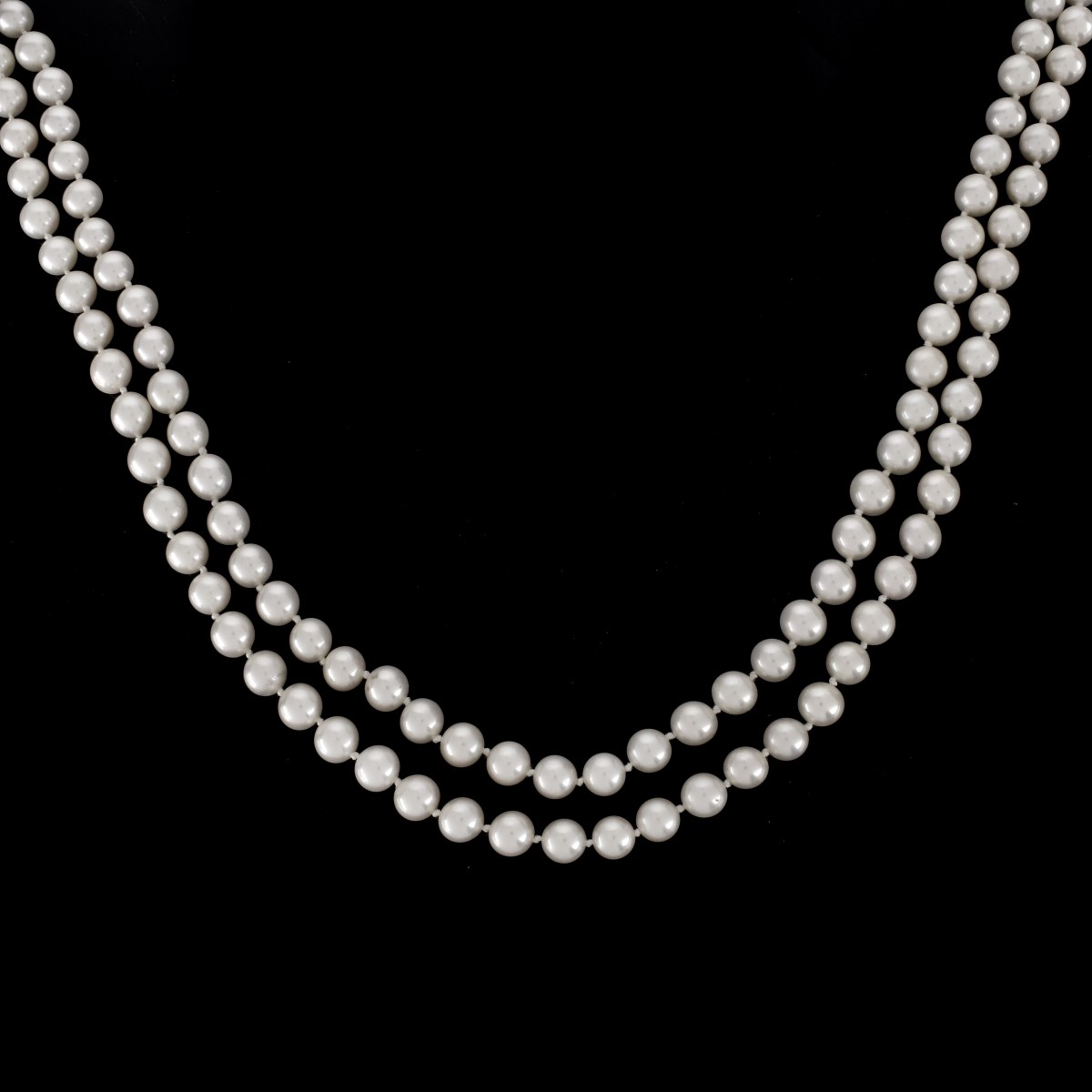 Vintage 8mm Pearl and 14K Necklace
