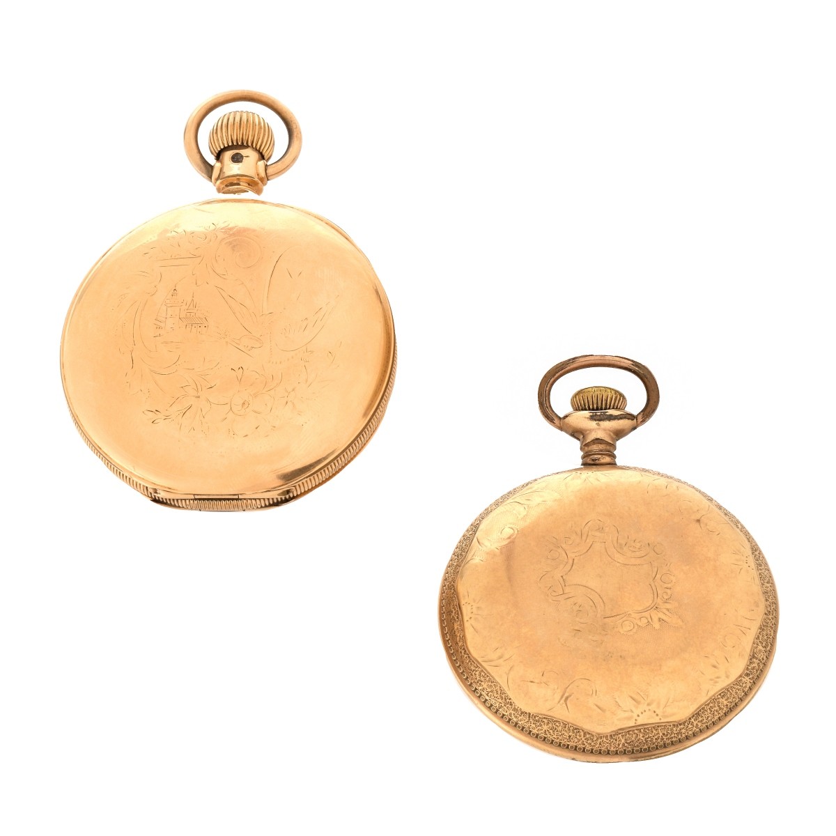 Antique Gold Filled Pocket Watches