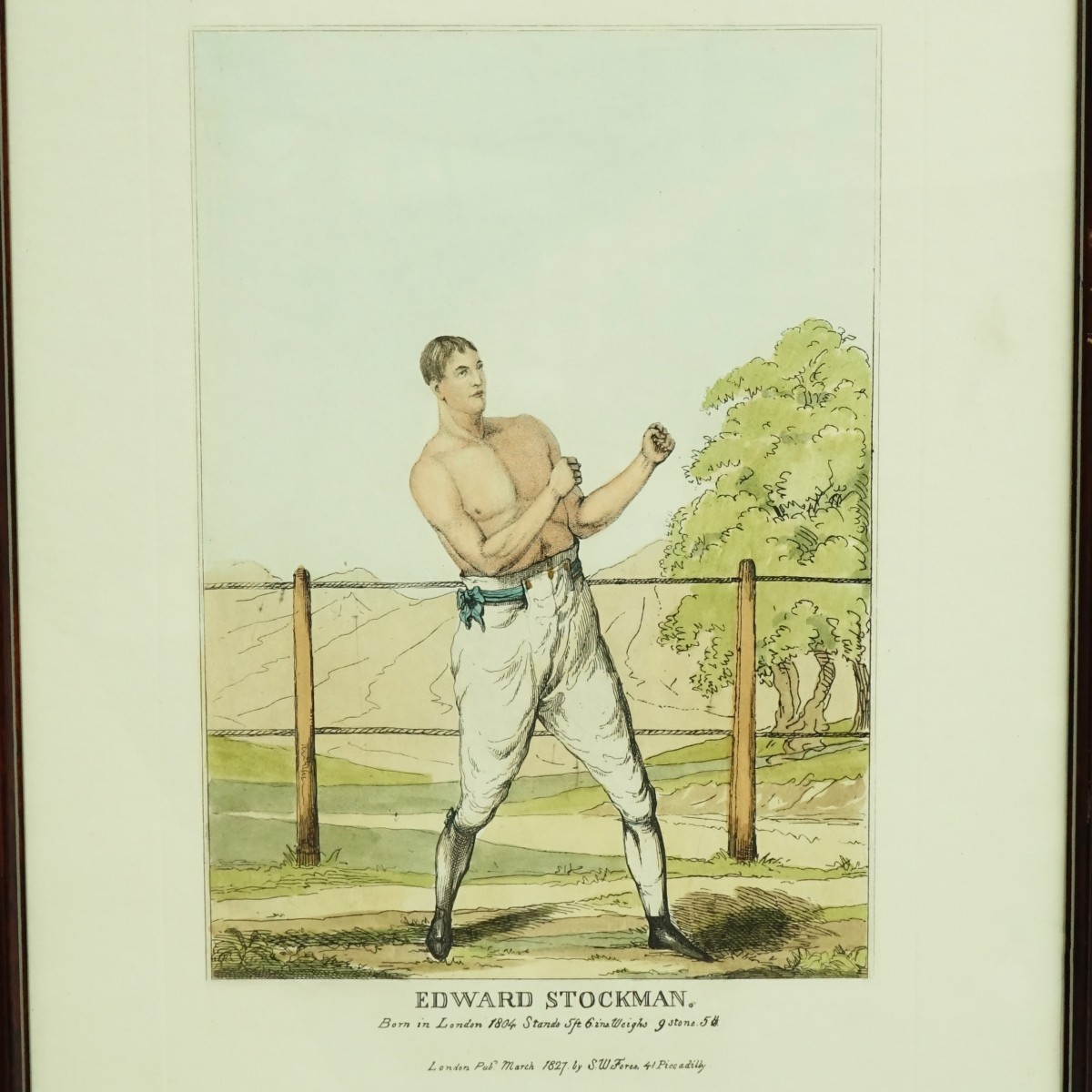 3 Boxing Sporting Engravings