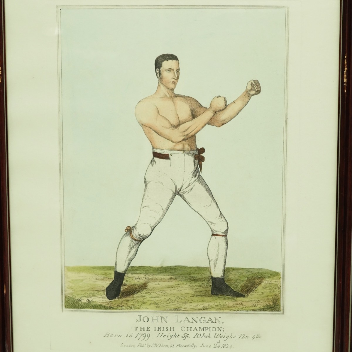 3 Boxing Sporting Engravings