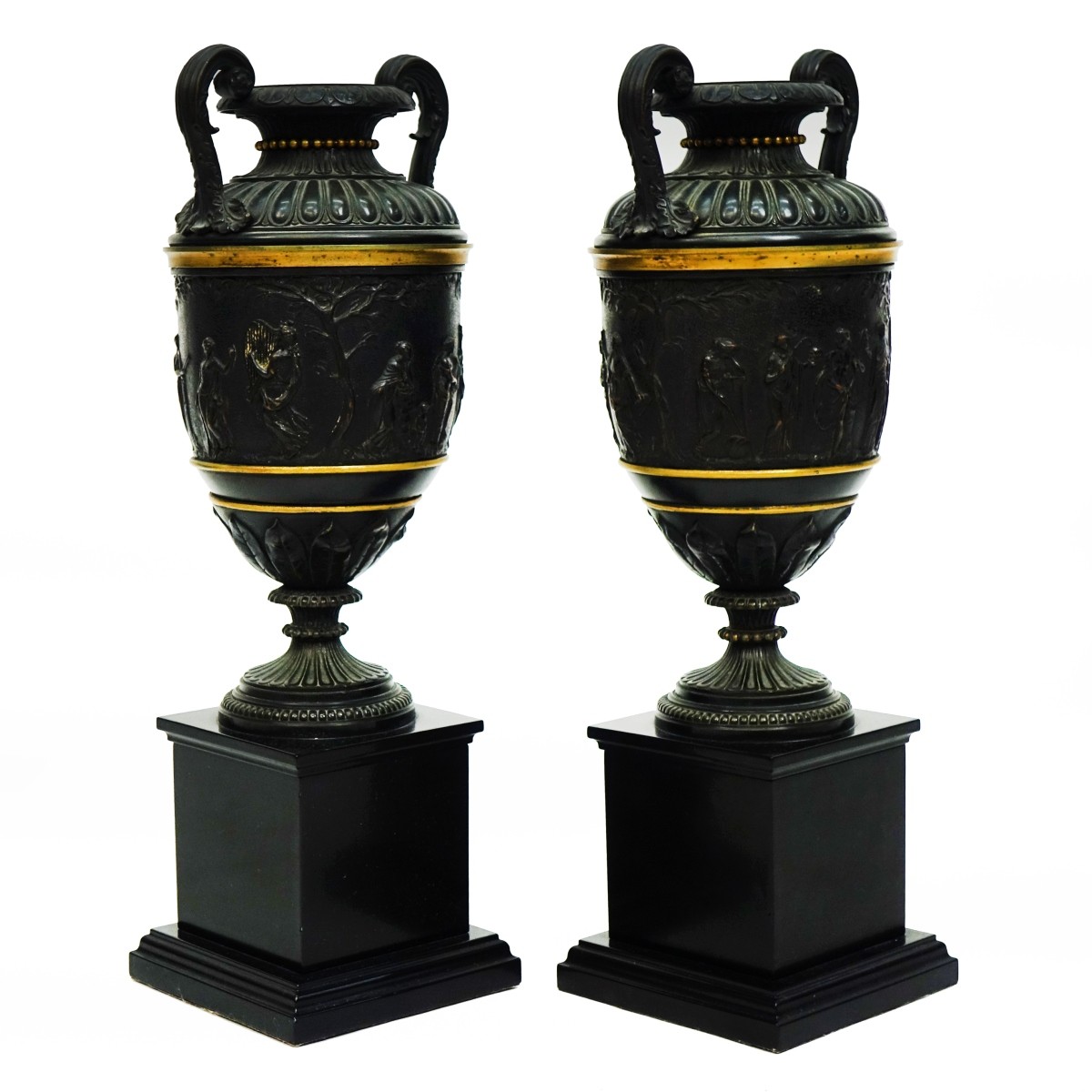 Pair of Neoclassical Style Urns