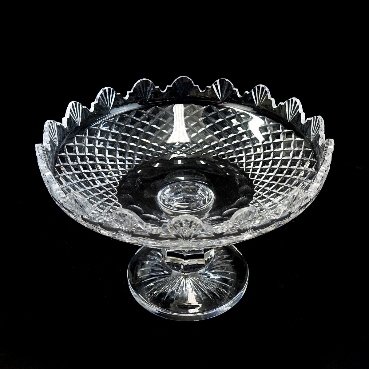 Large Waterford Crystal Compote