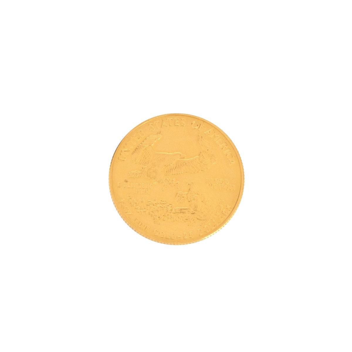 1986 US $25 Eagle Gold Coin