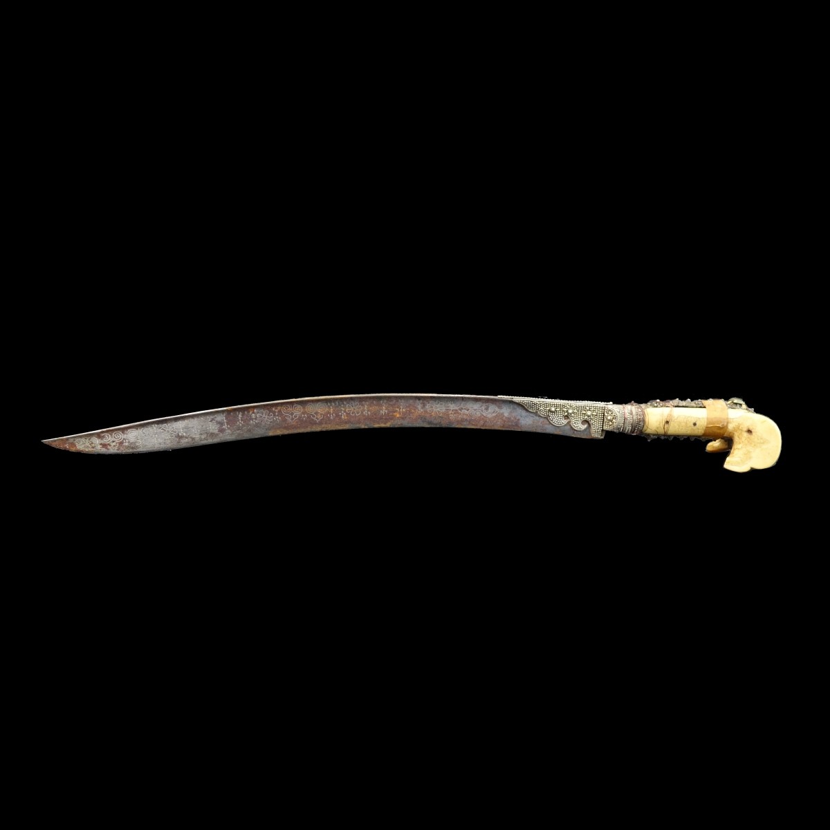 Turkish Ottoman Yataghan Sword