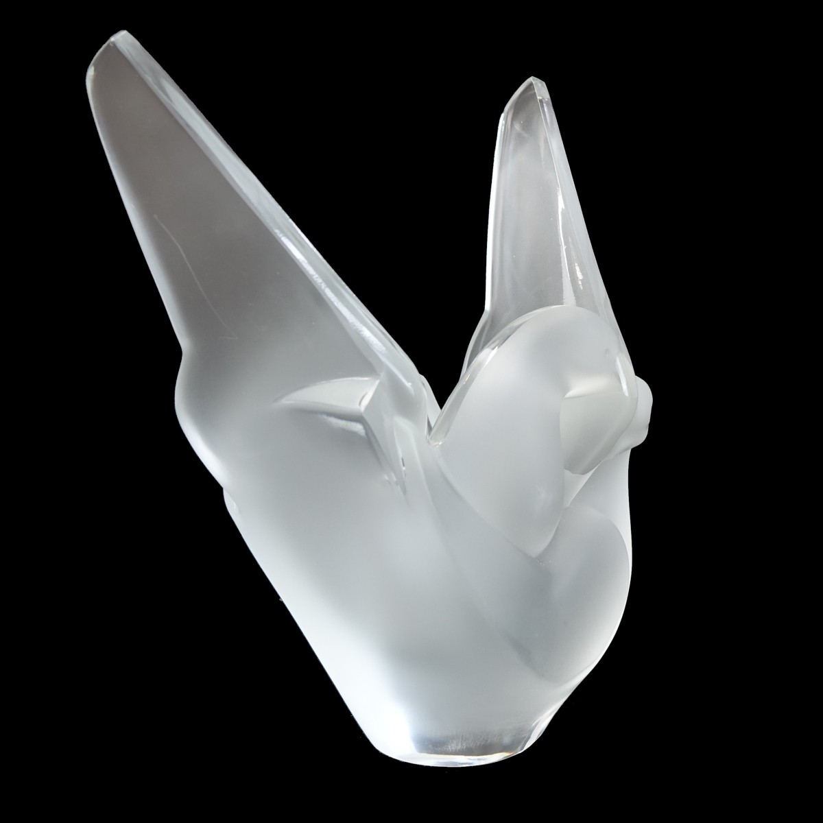 Lalique Crystal "Sylvie" Vase
