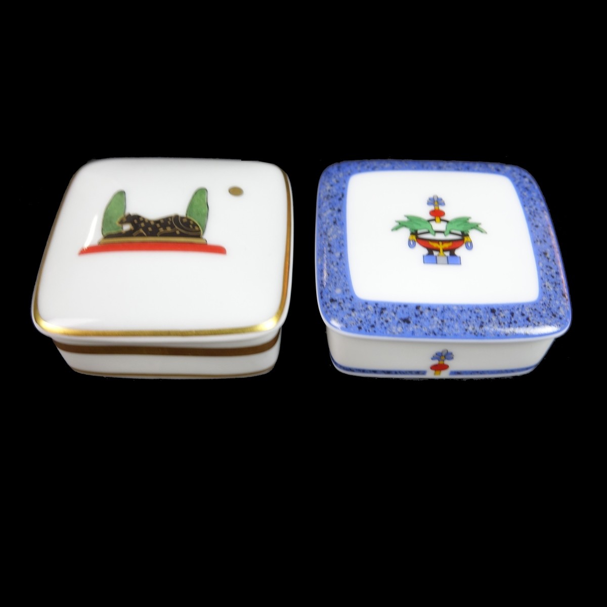 Cartier Limoges Boxes and Baccarat Animals
