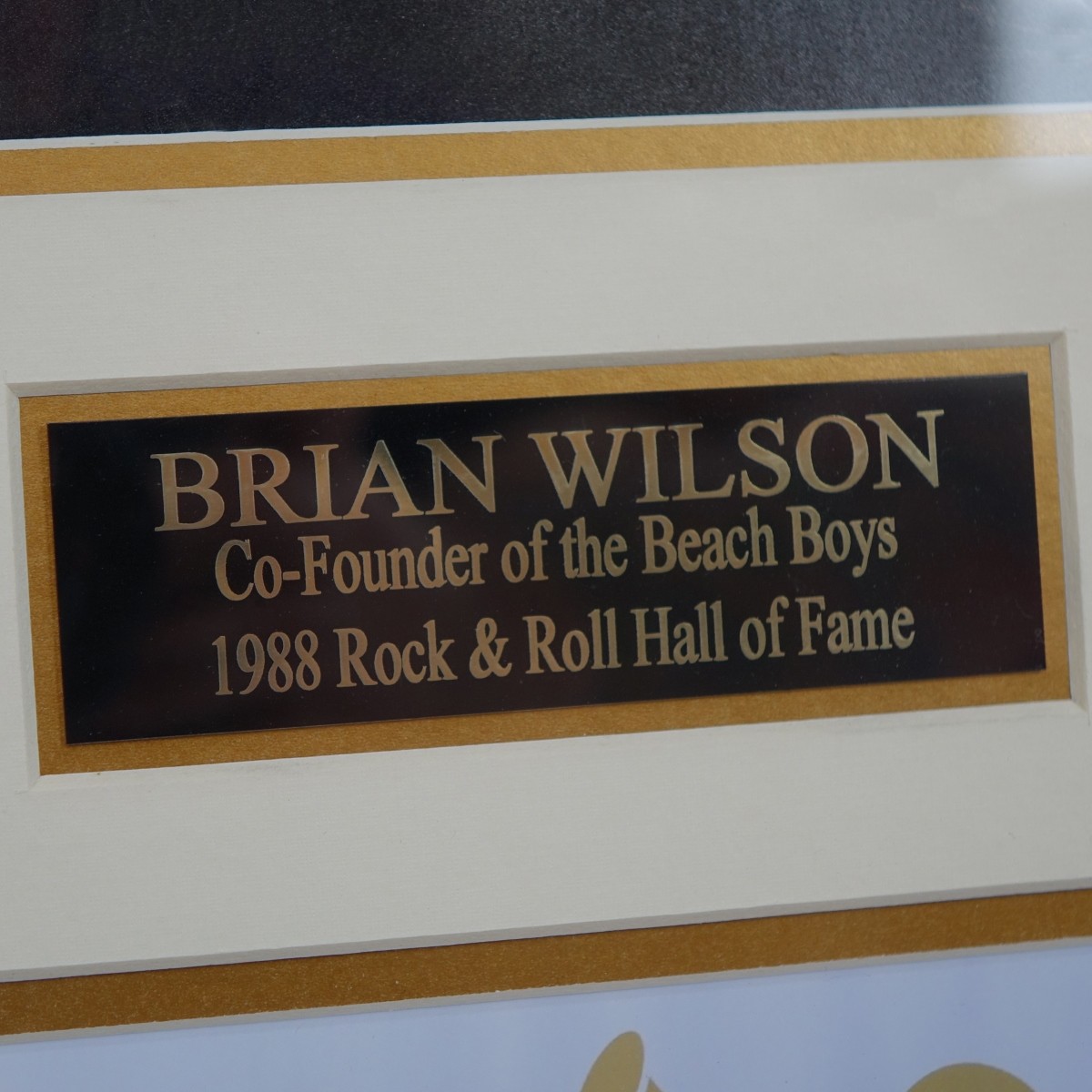 Brian Wilson Signed Photographs