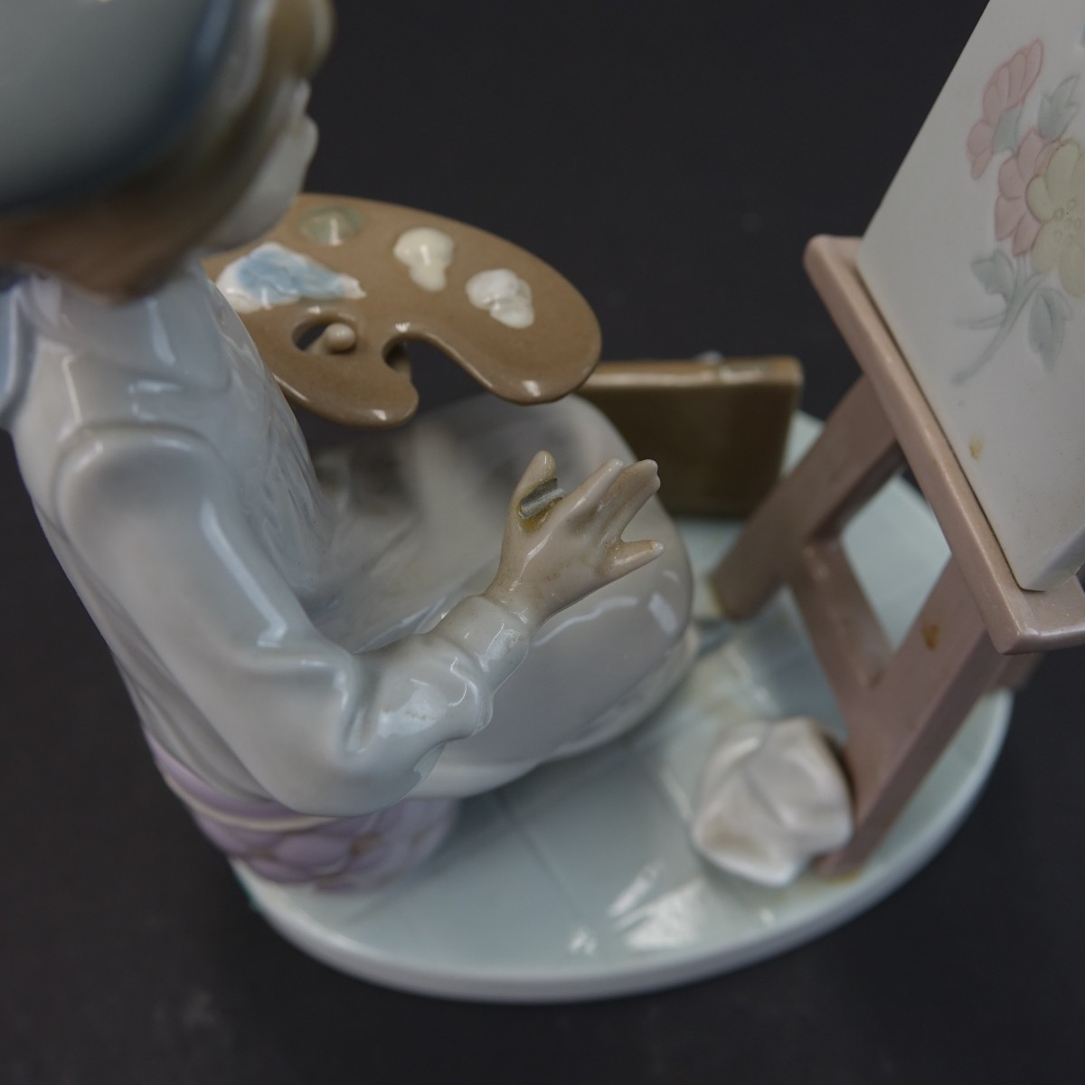 Lladro Still Life Painter Porcelain Figurine