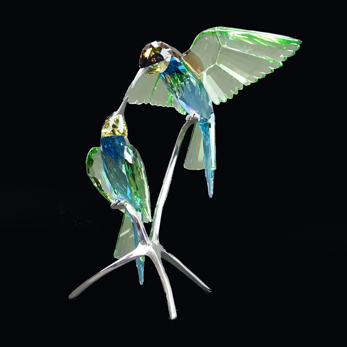Swarovski Crystal Bee Eaters Peridot Bird