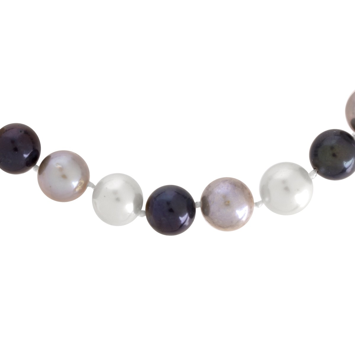 Multi Color Pearl Necklace