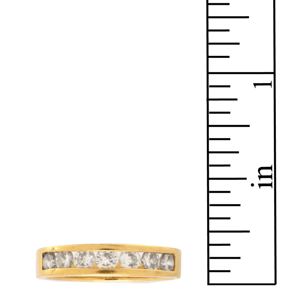 Diamond and 18K Band / Ring