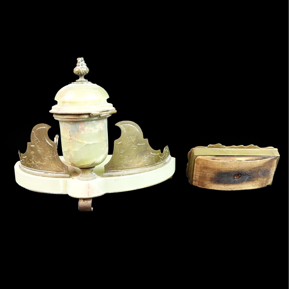 Antique French Inkwell Set