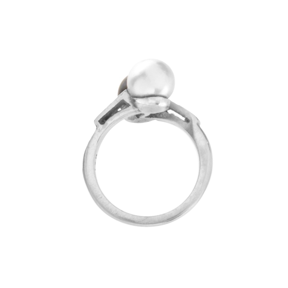 Pearl and 14K Ring