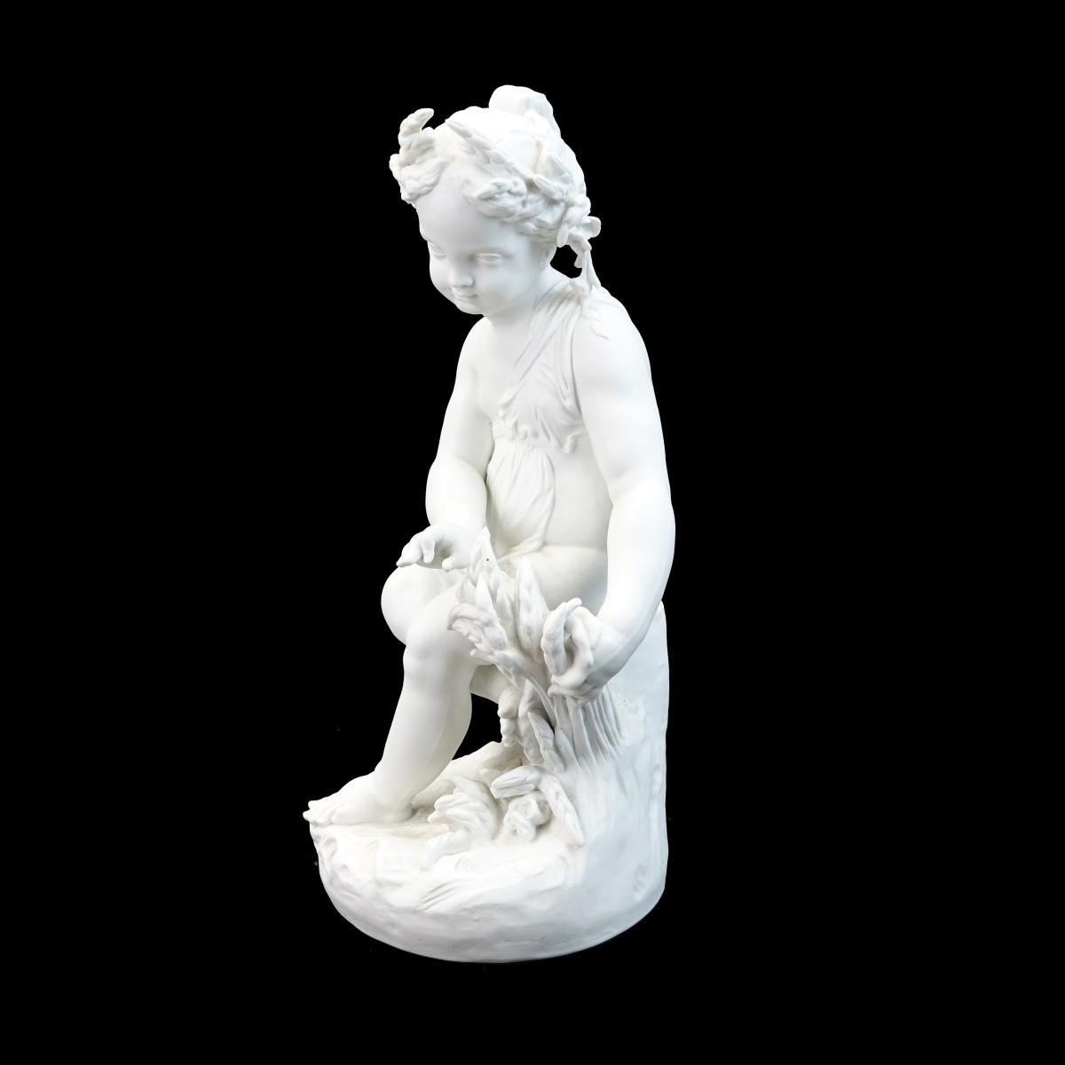 Large Sevres Style Bisque Figurine