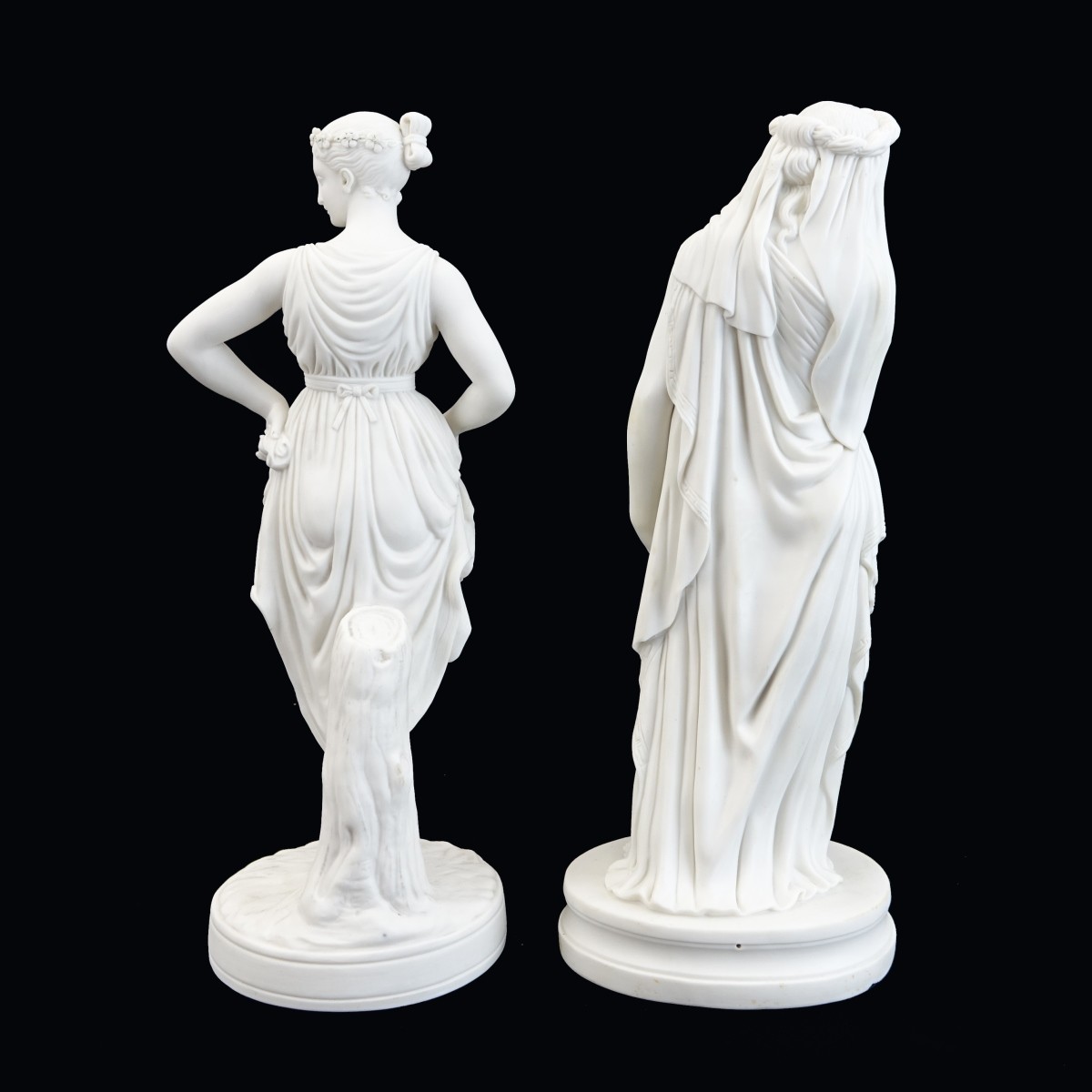Two (2) Grecian Style Figurines