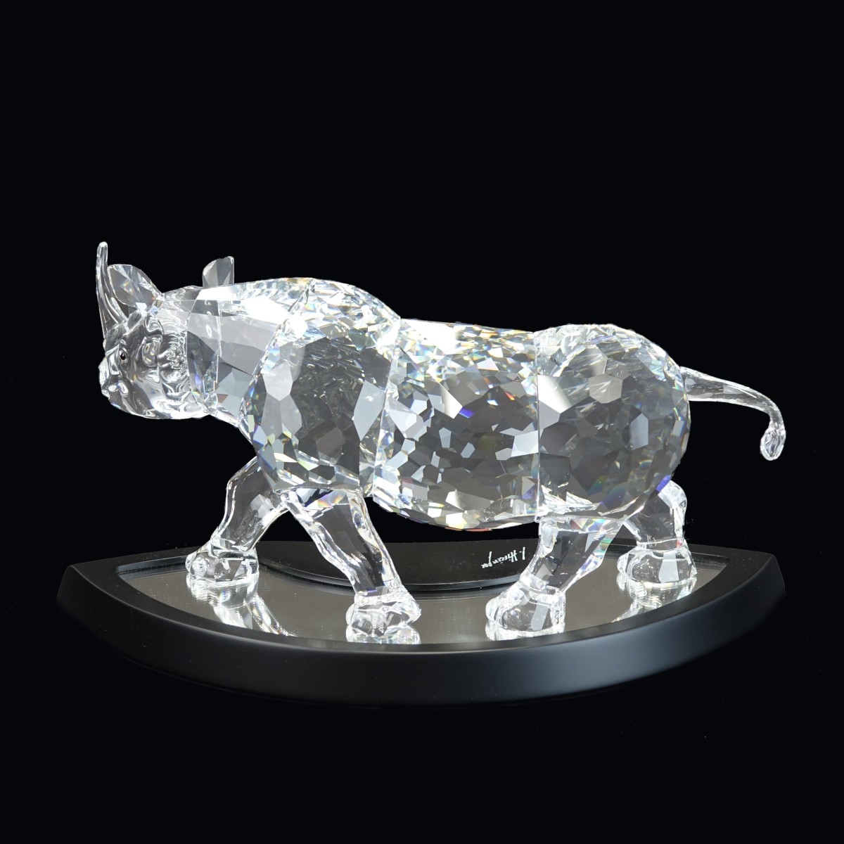 Swarovski Crystal Rhinoceros