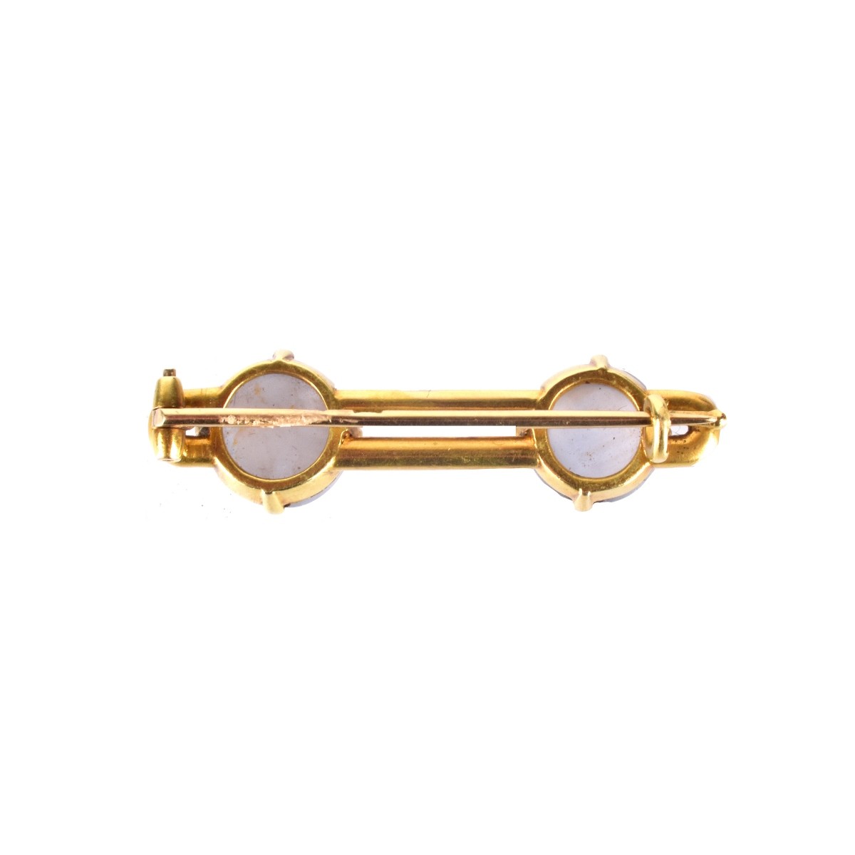 Russian Sapphire and 14K Brooch