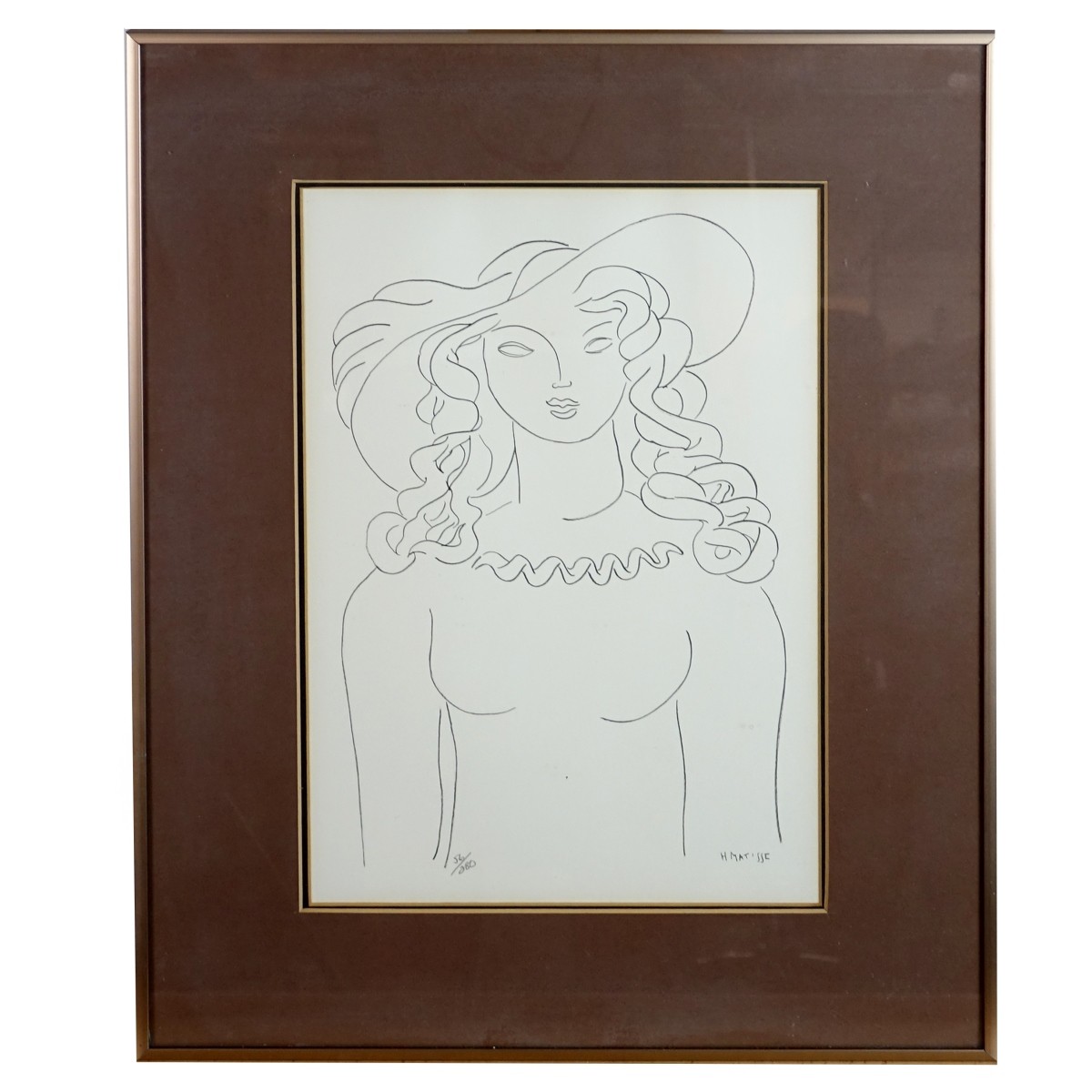 Henri Matisse (1869-1954) Lithograph
