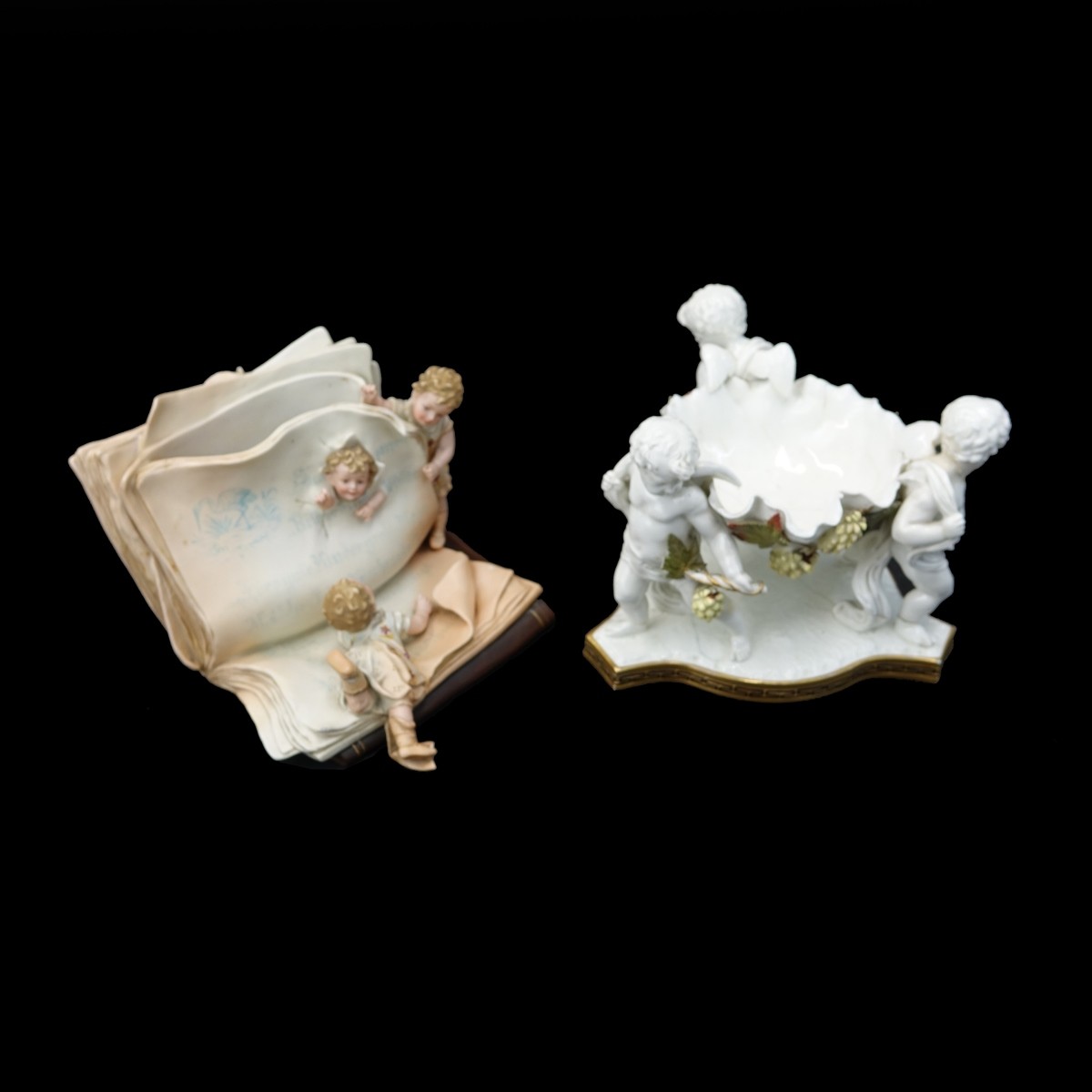 Two Porcelain Table Top Items