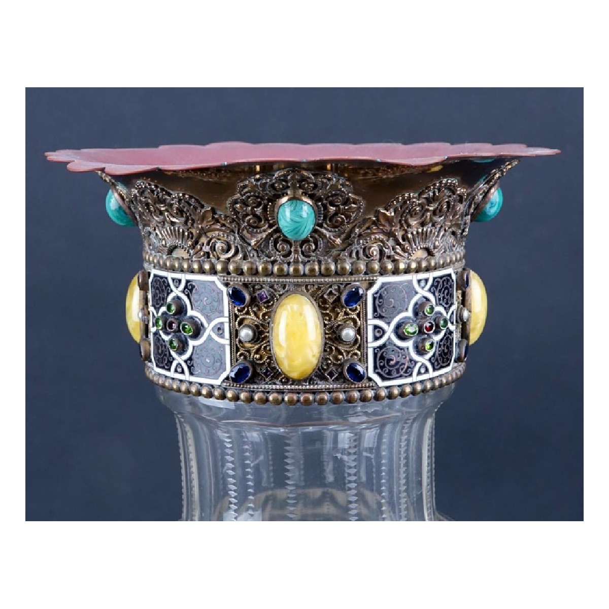 Antique Persian Glass Vase