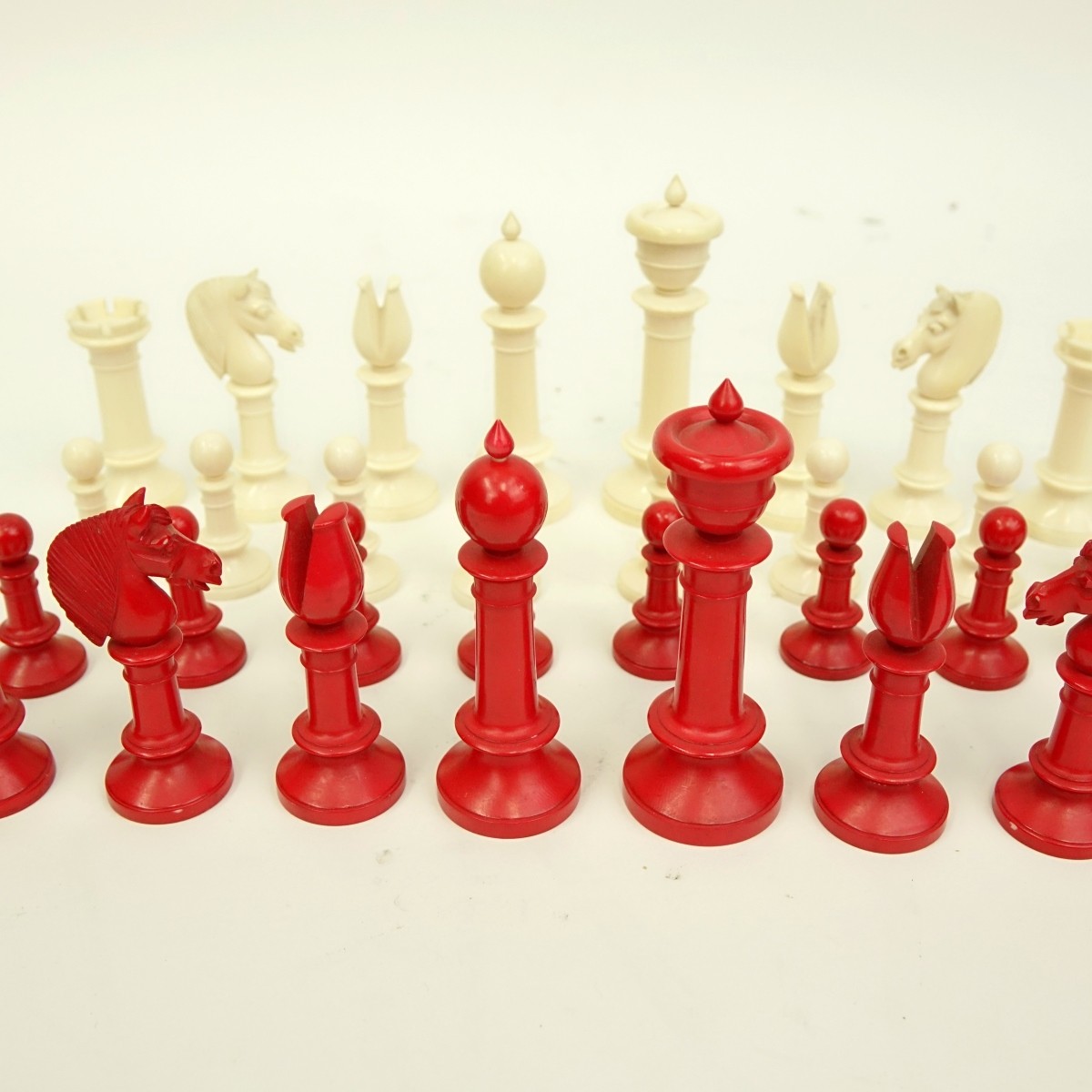 19th Century Staunton 32 Piece Chess Set