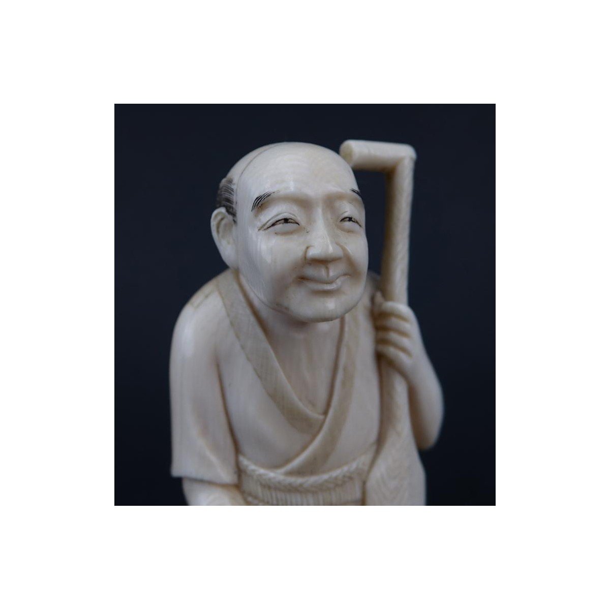 Antique Japanese Carved Figure