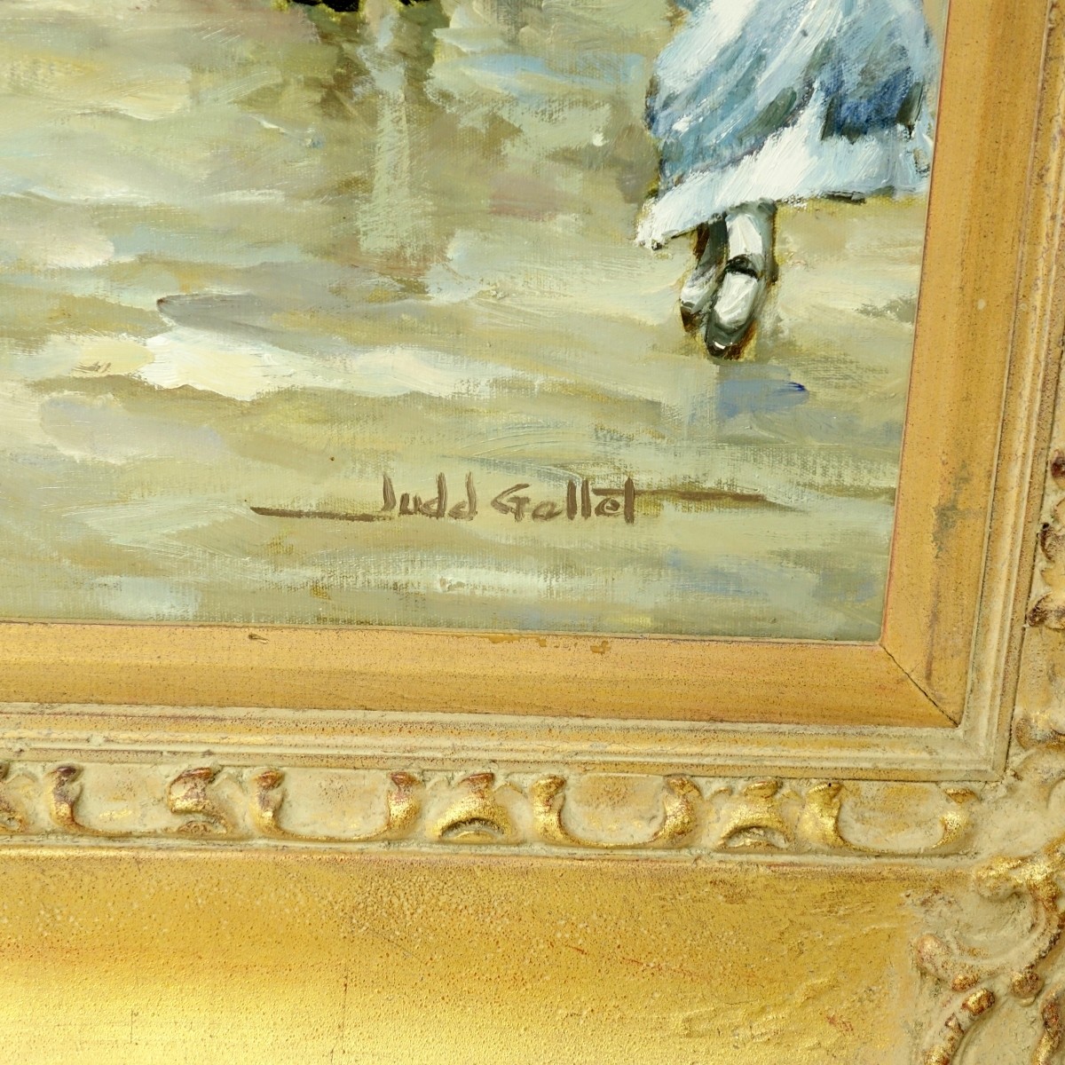Judd Gallet (20th century) Oil on Canvas