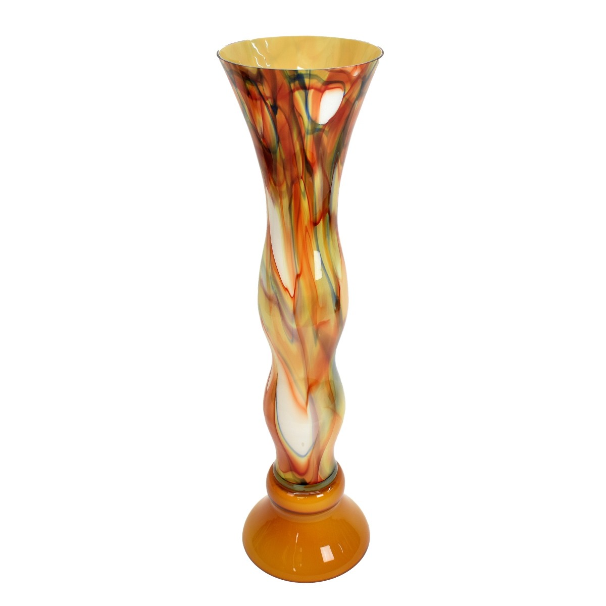 Palace Size Art Glass Vase