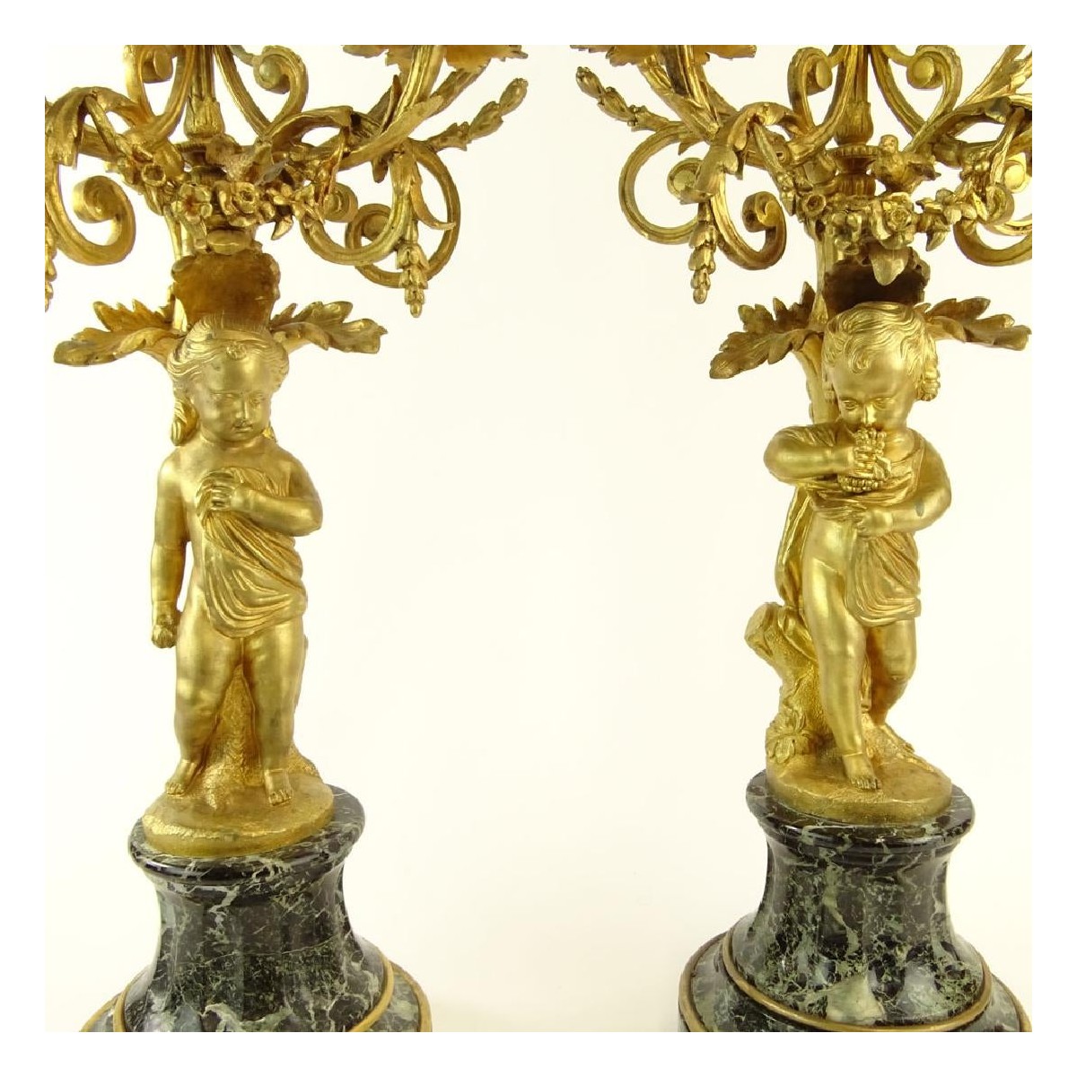 Early 20th C. Five Light Candelabra