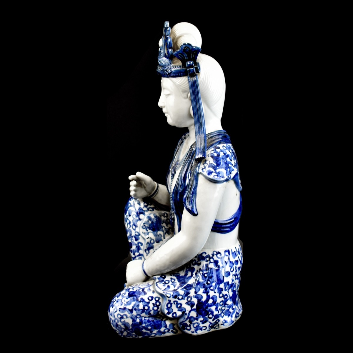 Large 20th C. Chinese Porcelain Figurine