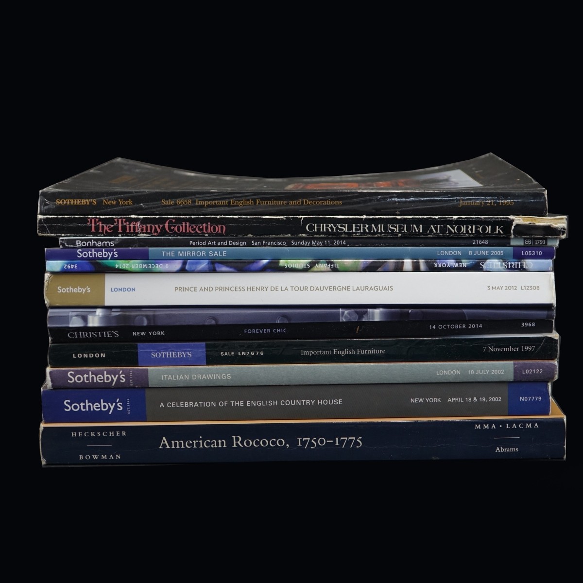 Eleven (11) Auction Catalogues and Art Books