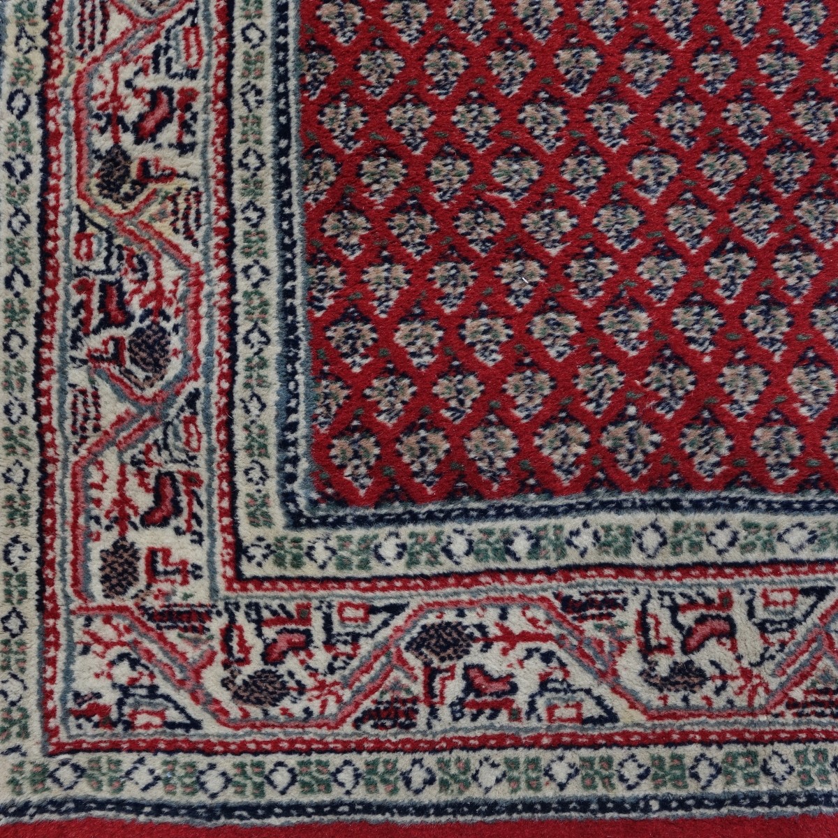 Semi Antique Persian Bokhara Wool Rug