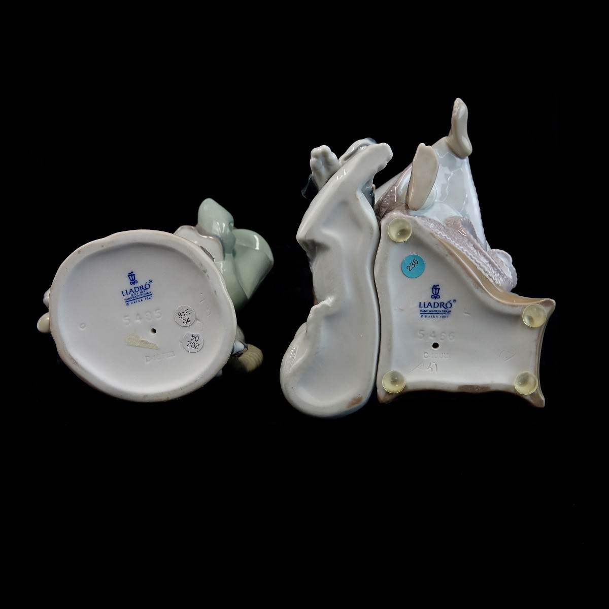 Two (2) Lladro Glazed Porcelain Figurines