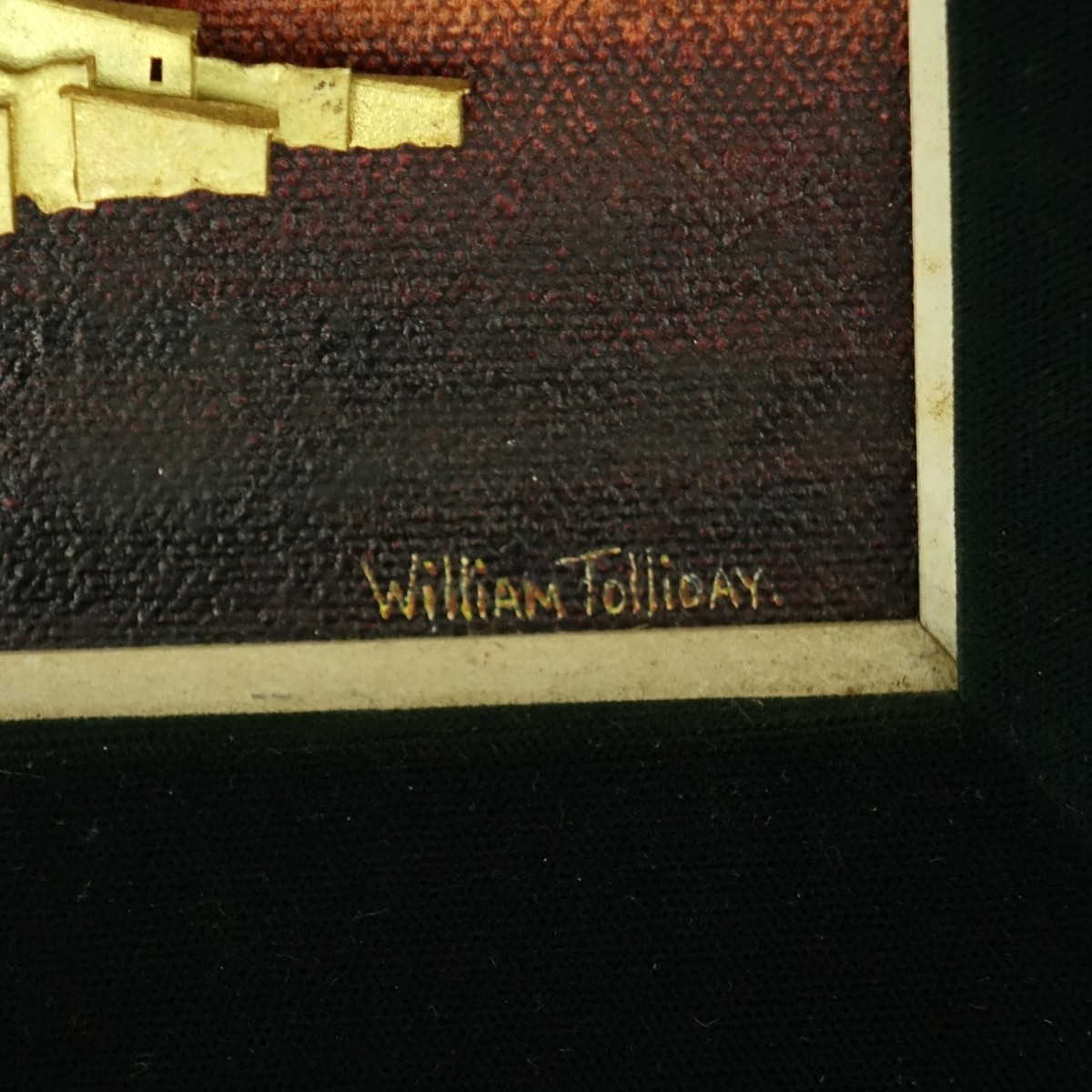 William Tolliday, British O/C with Gold