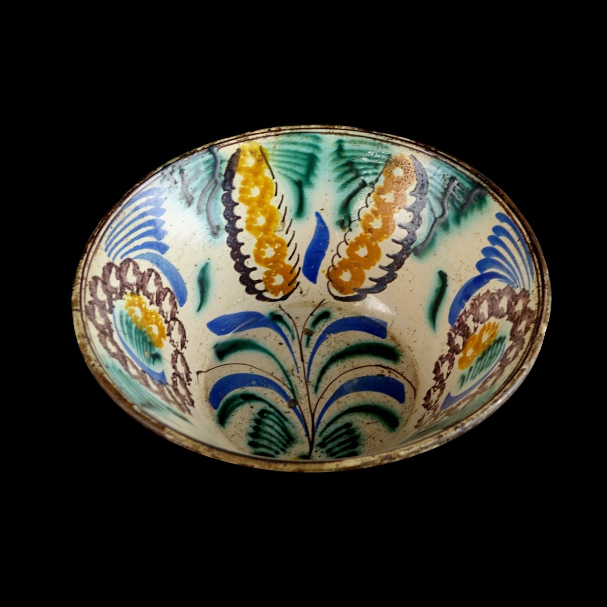 19th C. French Pottery Bowl