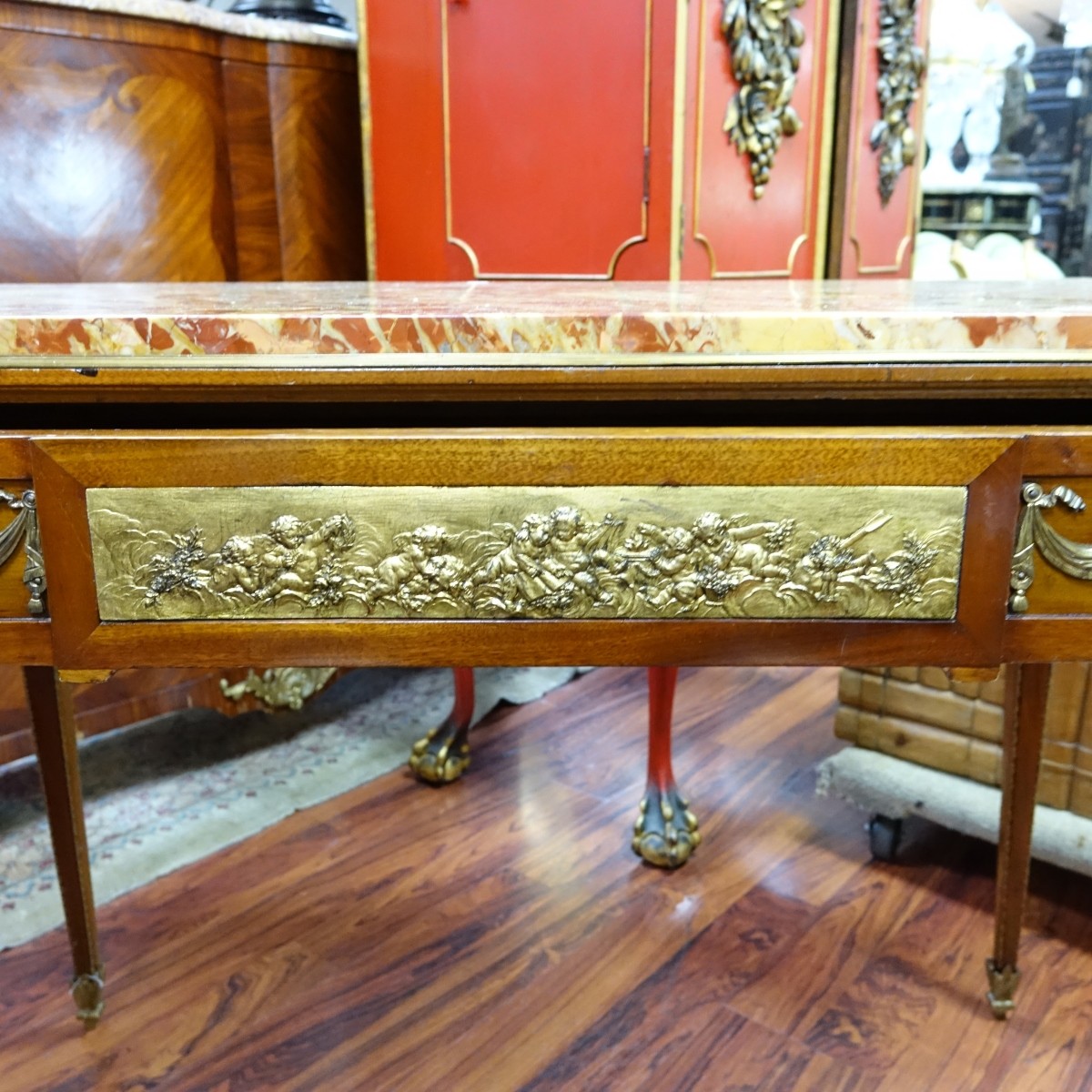 Antique French Louis XVI Style Center Table