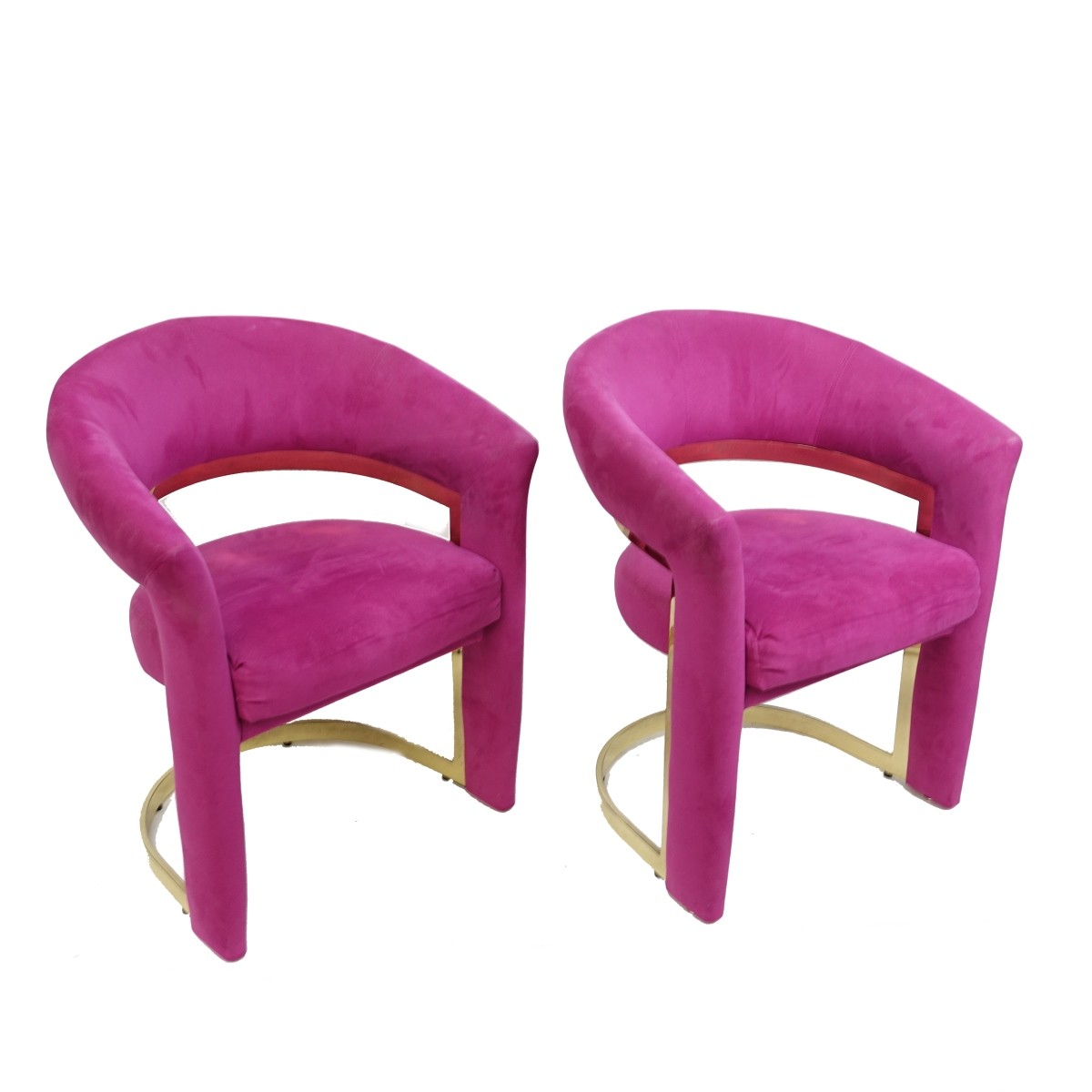 Pair of Knoll Style Armchairs