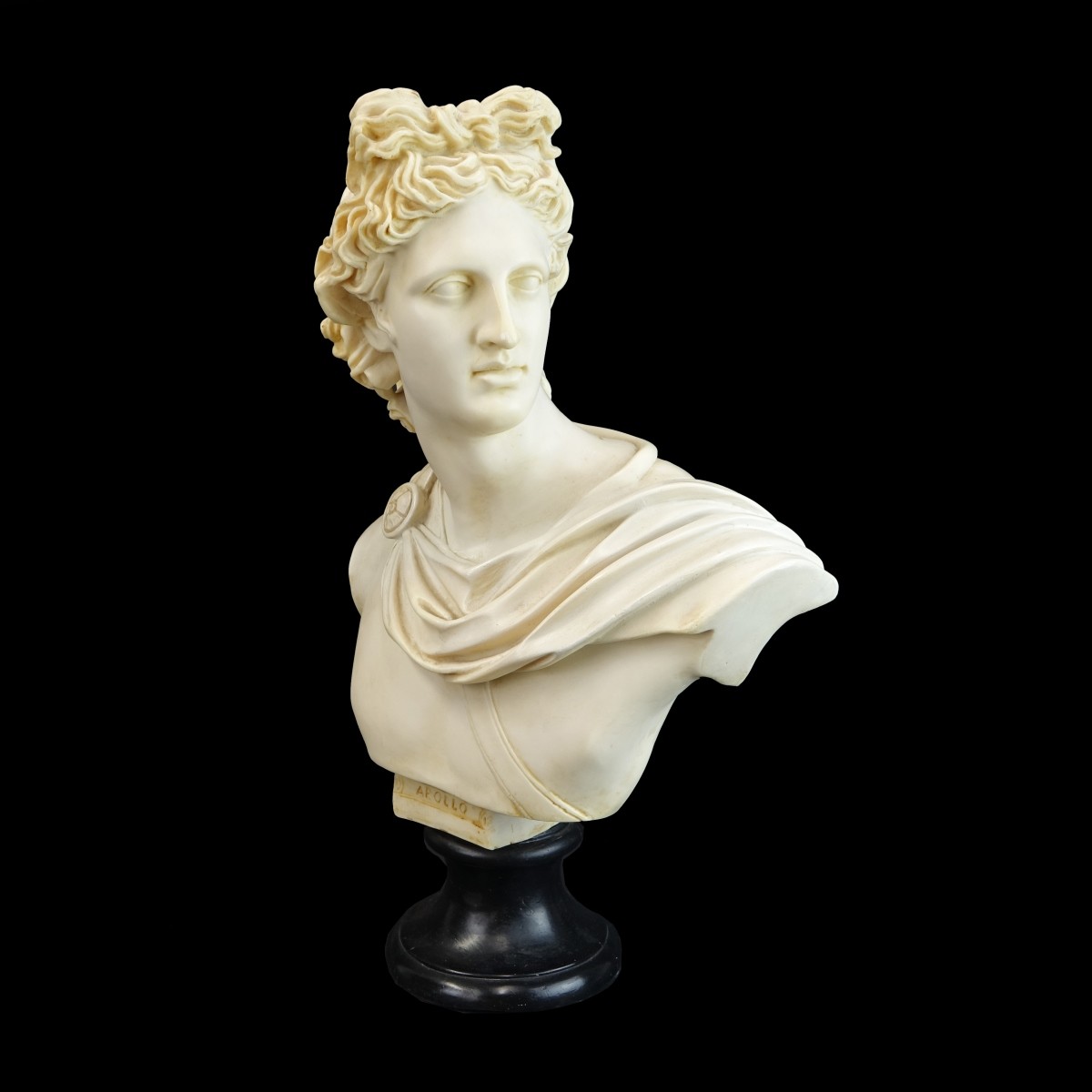Large Composition Bust of Apollo