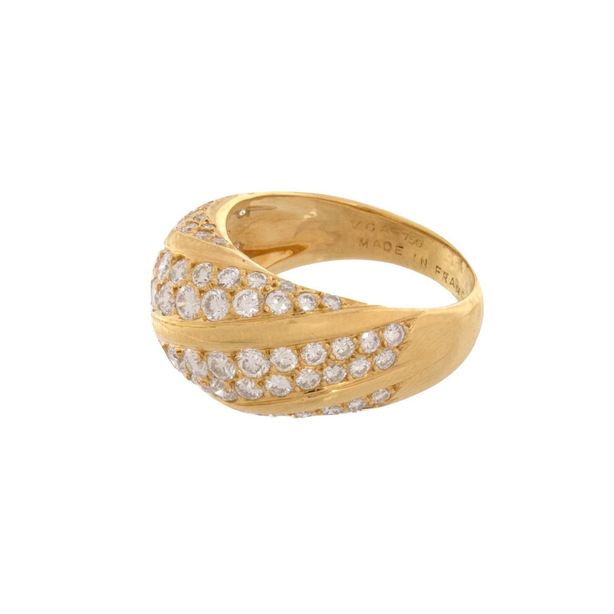 VCA Diamond and 18K Ring | Kodner Auctions