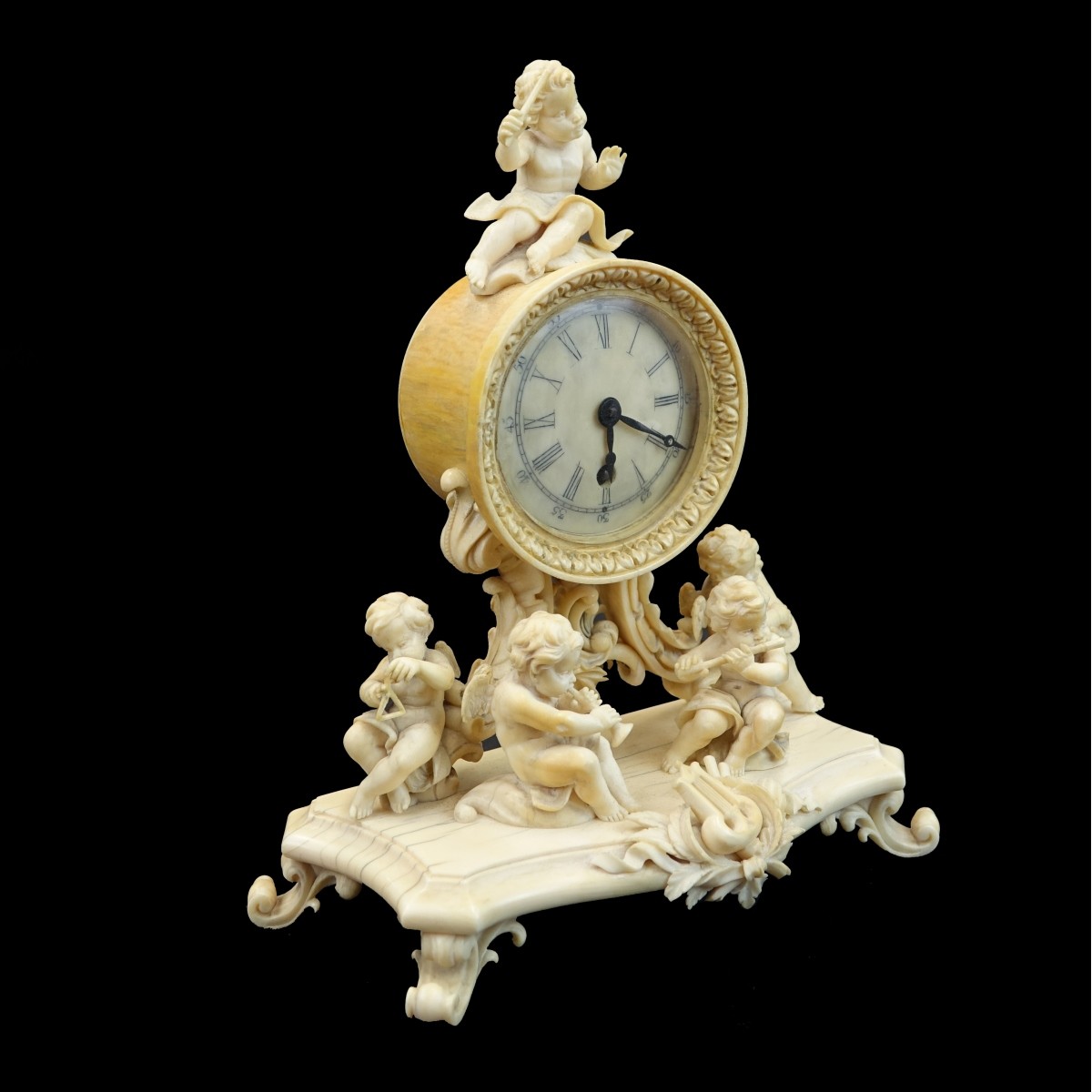 19th C. Neoclassical Style Mantle Clock