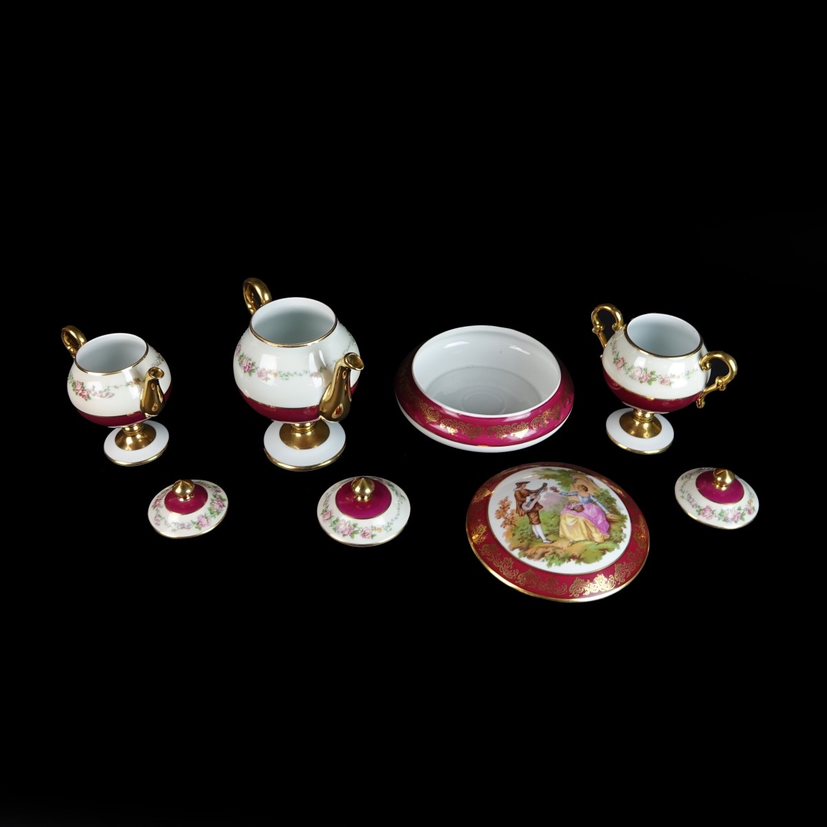 Four (4) Limoges Porcelain Tableware