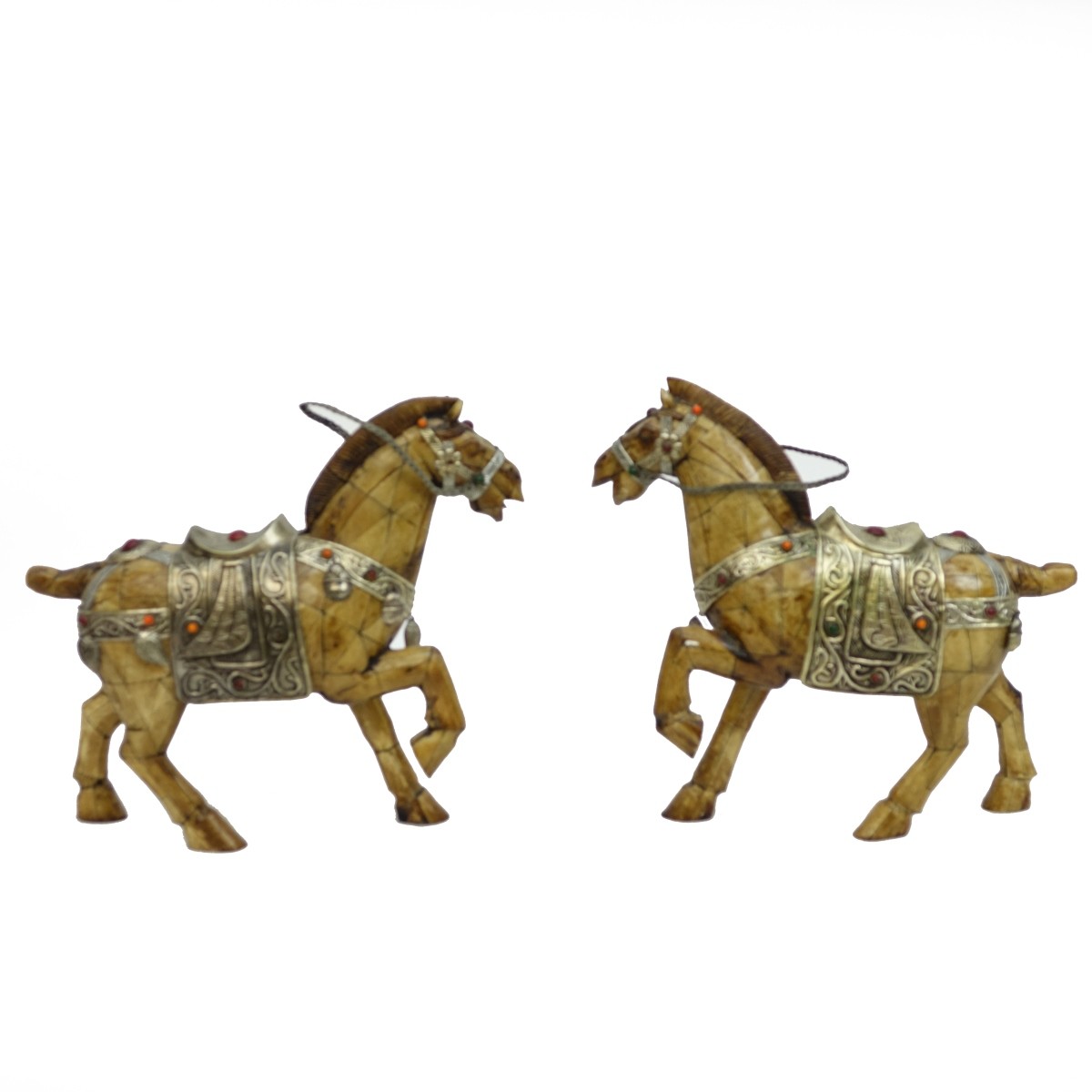 Pair of Chinese Tang Style Horses