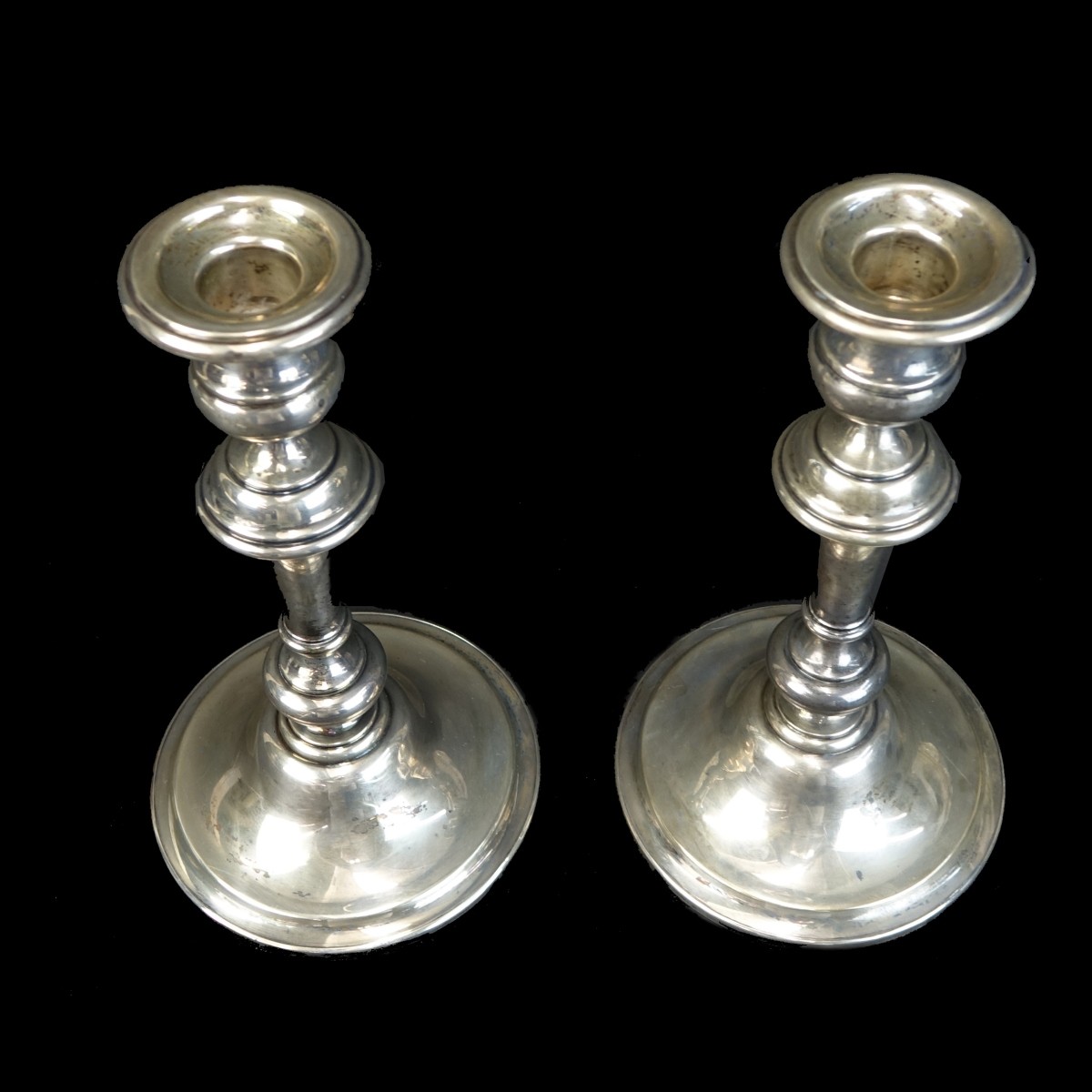 Pair of Wallace Sterling Silver Candlesticks
