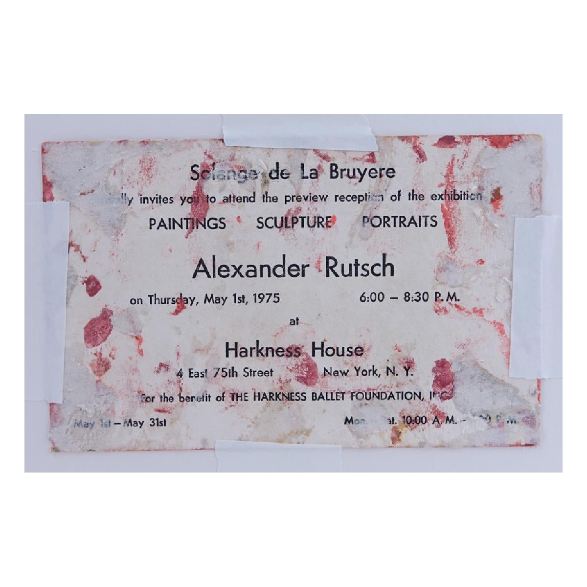 Alexander Rutsch, American (1918 - 1997)