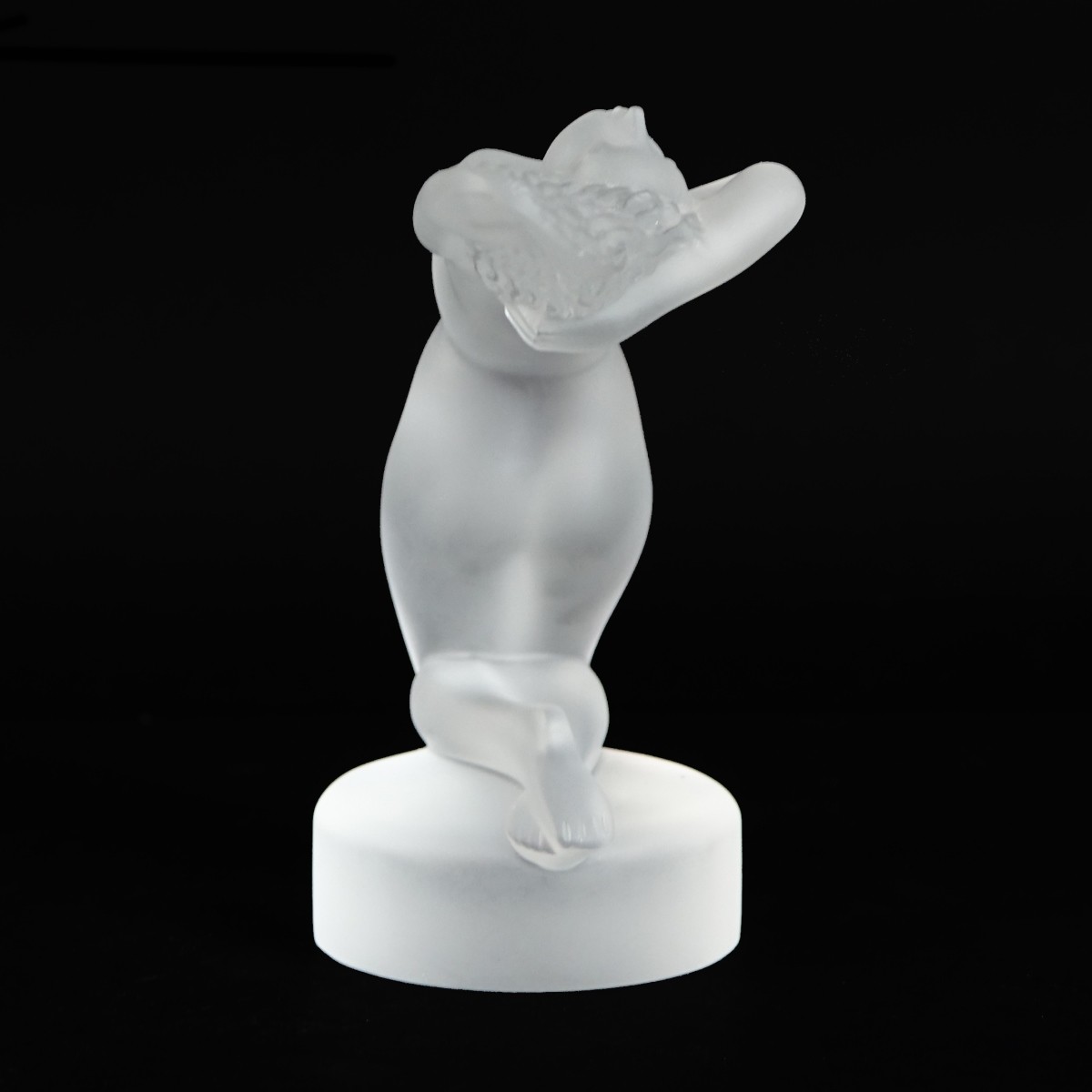 Lalique Frosted Crystal Car Mascot