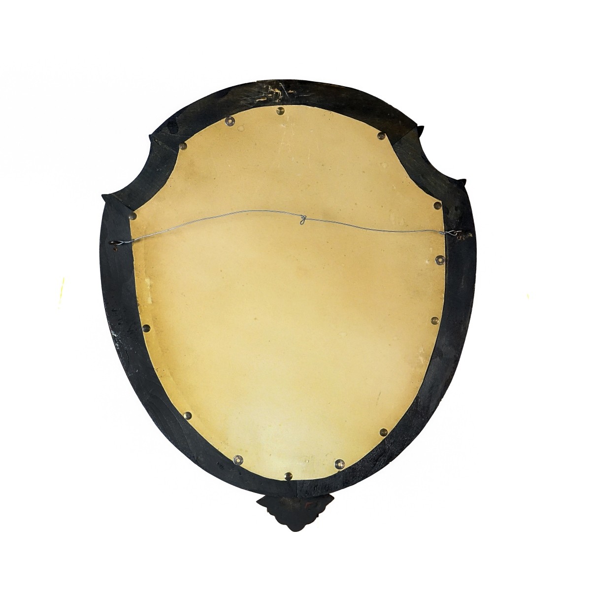 Vintage Venetian Style Shield Shape Mirror