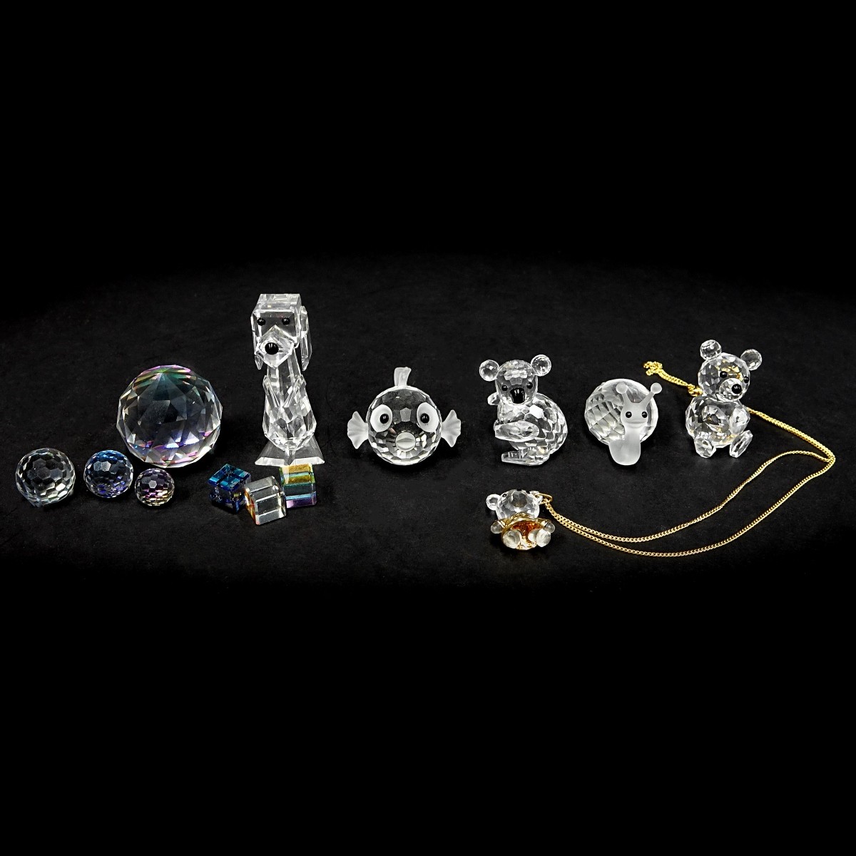 Thirteen (13) Pc Swarovski Crystal Items