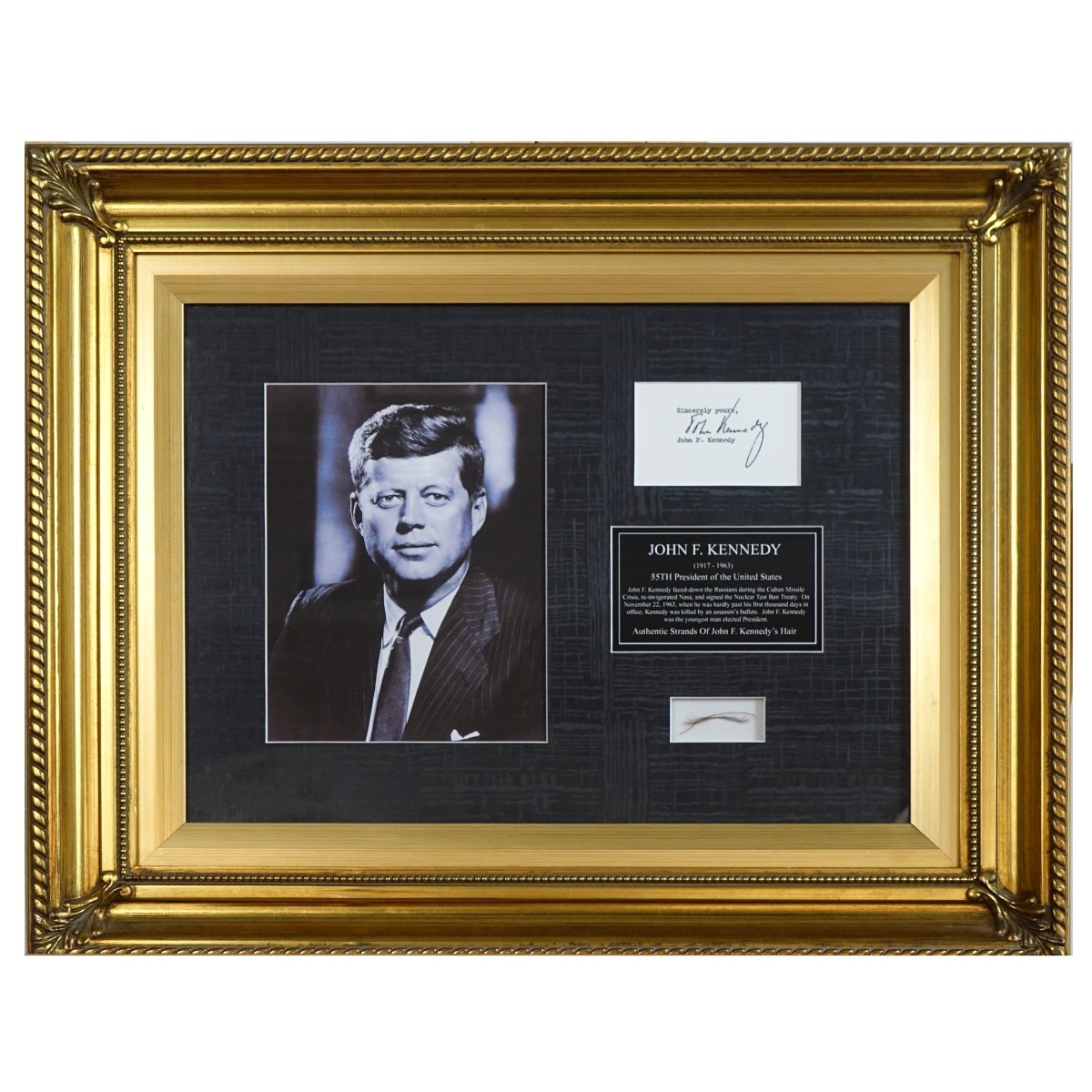 John F. Kennedy (1917-1963) Artifacts